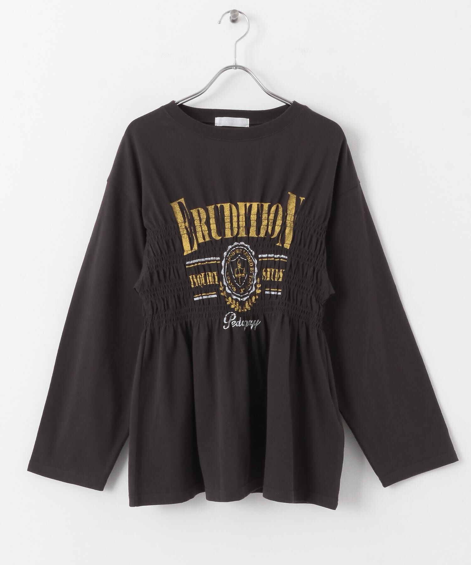 SENSE OF PLACE by URBAN RESEARCH「シャーリンググラフィックロングスリーブTシャツ」|Tシャツ・カットソー|