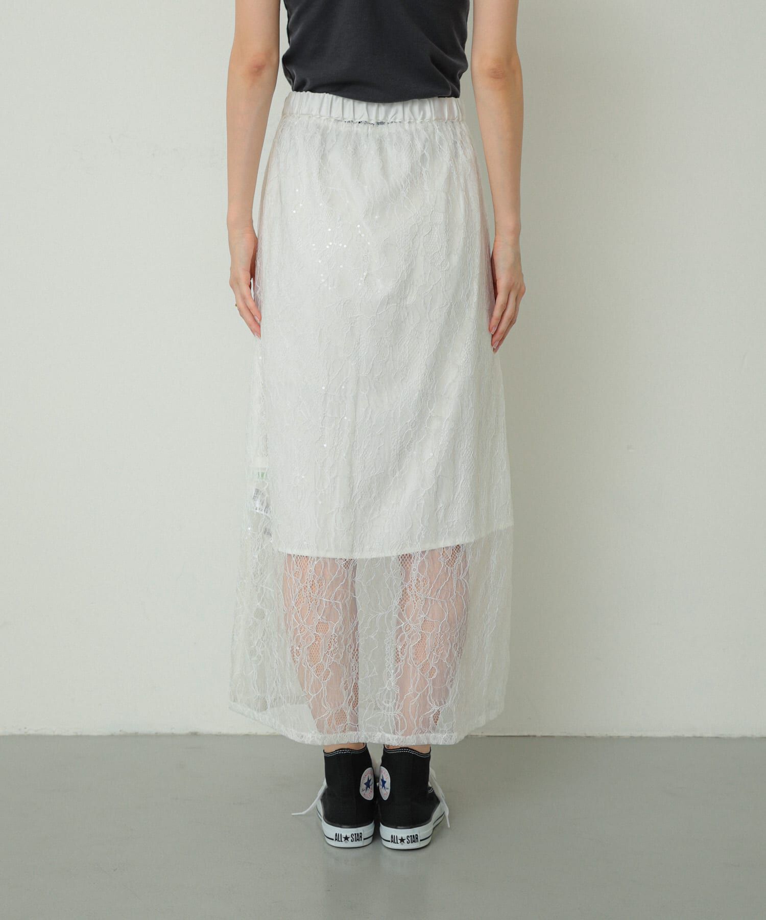 SENSE OF PLACE by URBAN RESEARCH「2WAYスパンコールスカート」|スカート|