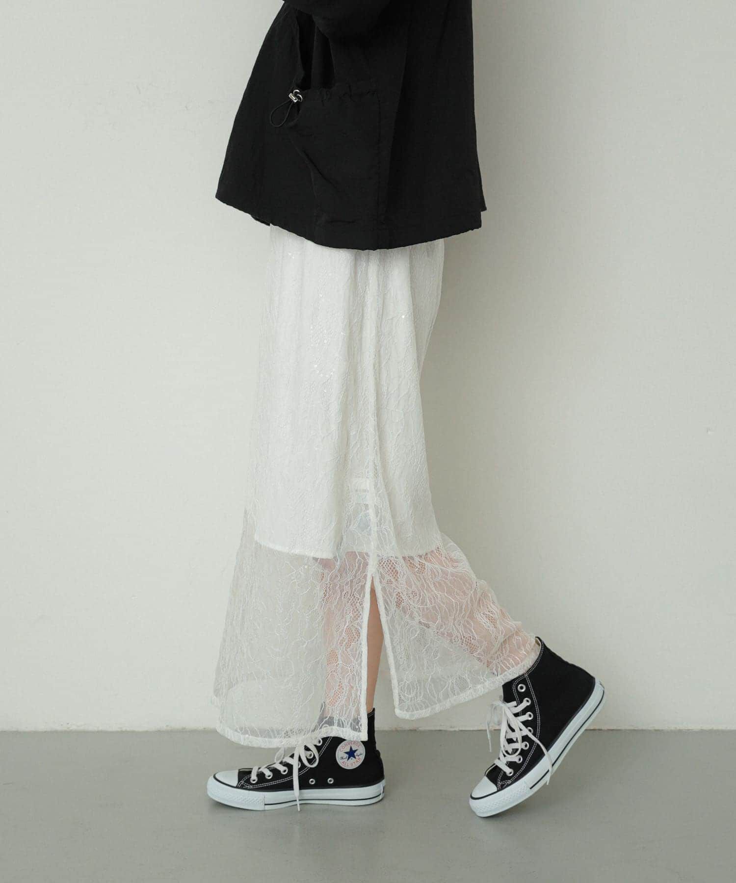 SENSE OF PLACE by URBAN RESEARCH「2WAYスパンコールスカート」|スカート|