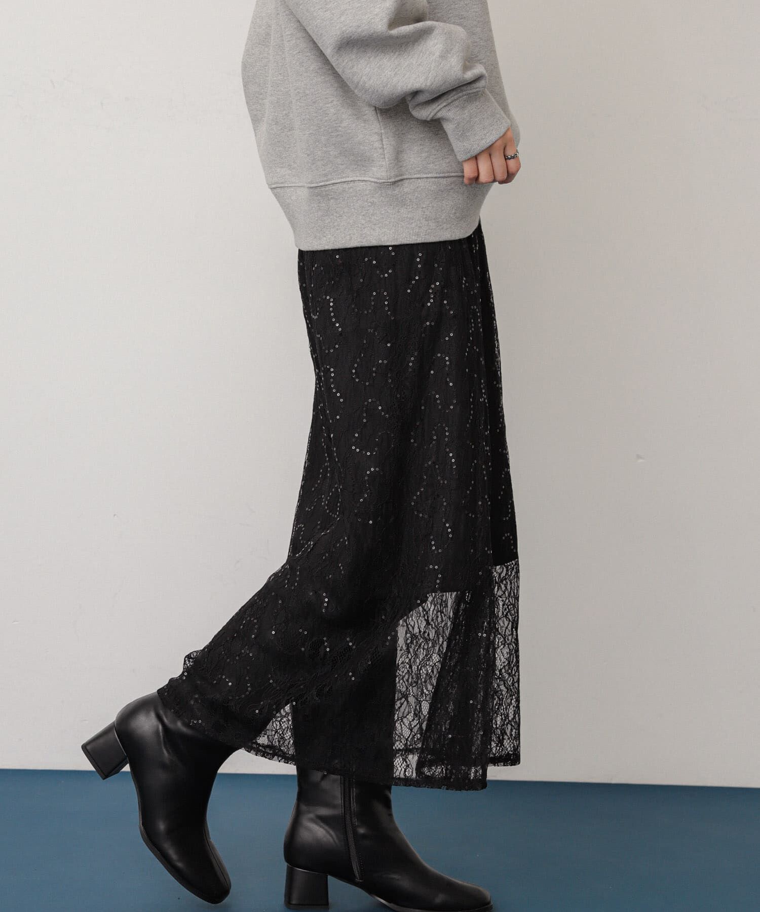 SENSE OF PLACE by URBAN RESEARCH「2WAYスパンコールスカート」|スカート|