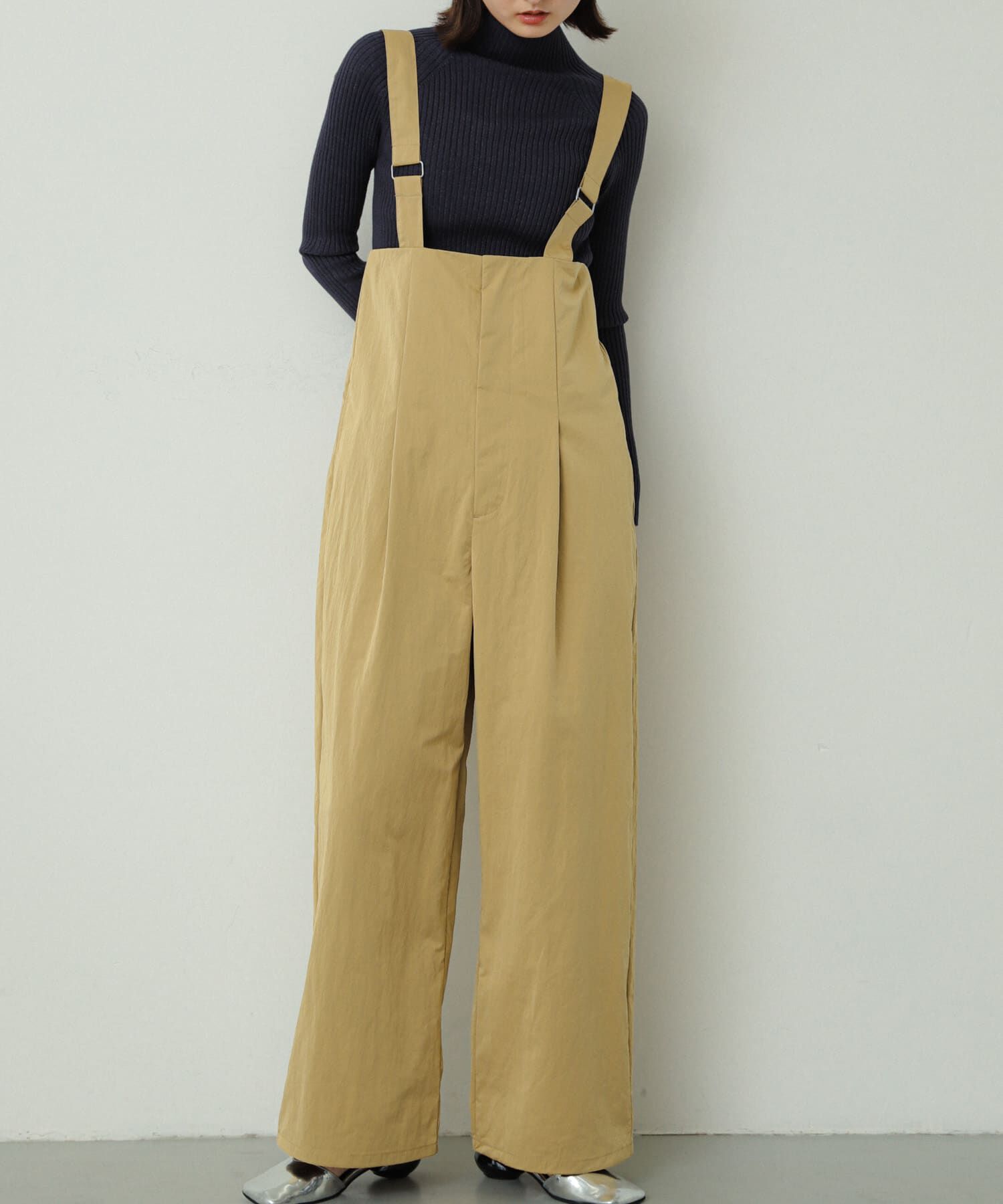 SENSE OF PLACE by URBAN RESEARCH「ハイウエストオーバーオール」|スカート|