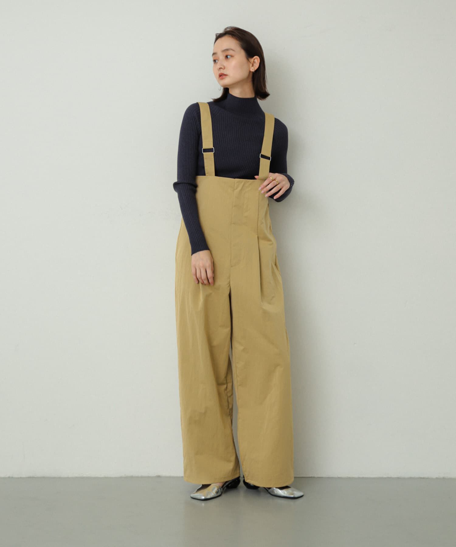 SENSE OF PLACE by URBAN RESEARCH「ハイウエストオーバーオール」|スカート|
