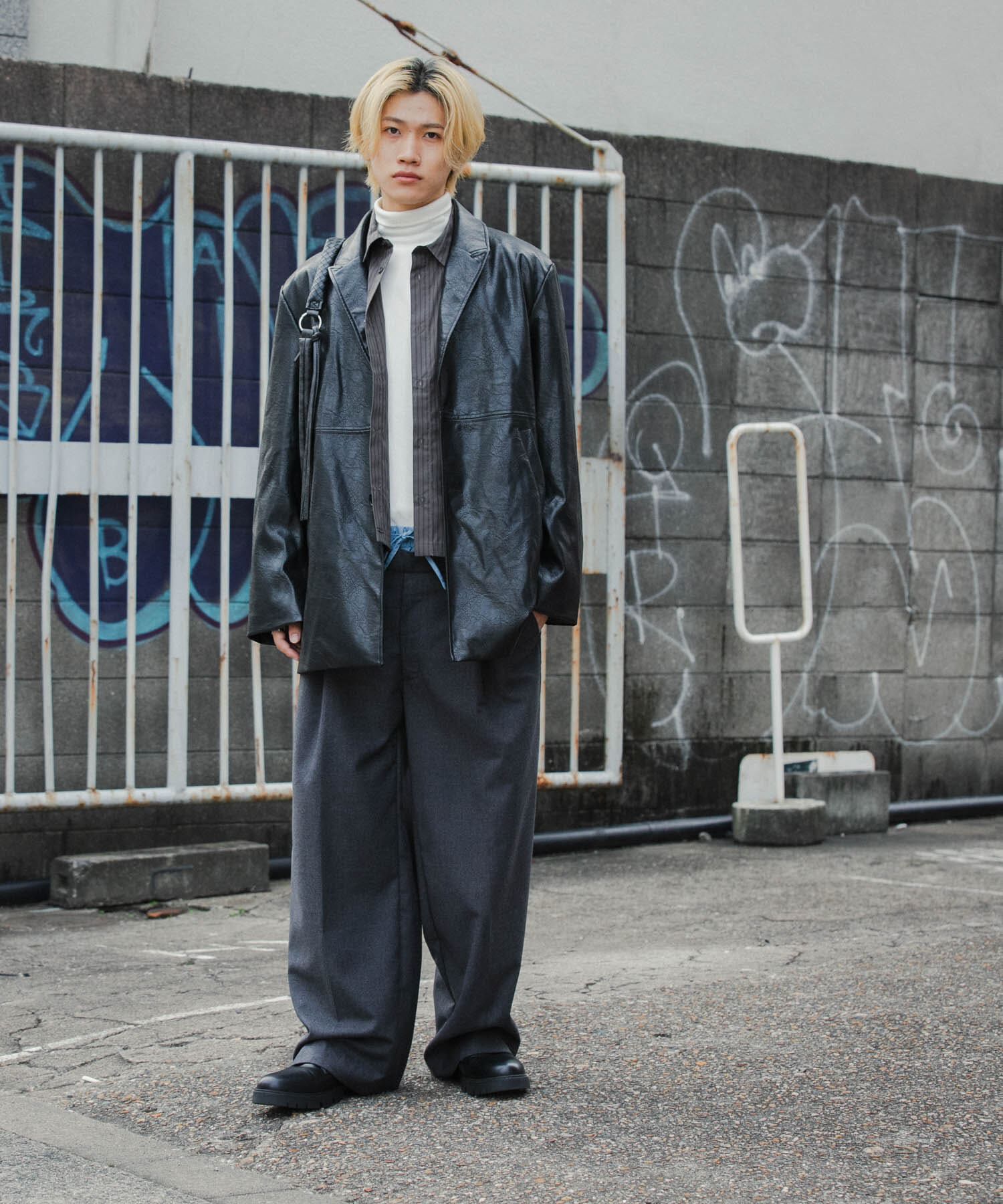 SENSE OF PLACE by URBAN RESEARCH「フェイクレザーミドルジャケット」|その他|