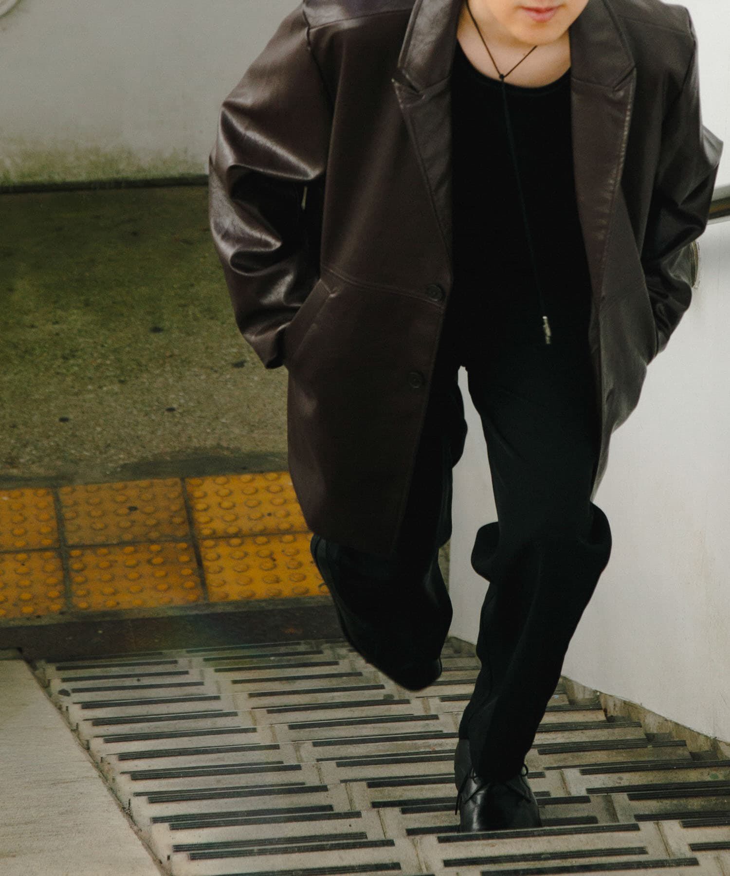 SENSE OF PLACE by URBAN RESEARCH「フェイクレザーミドルジャケット」|その他|