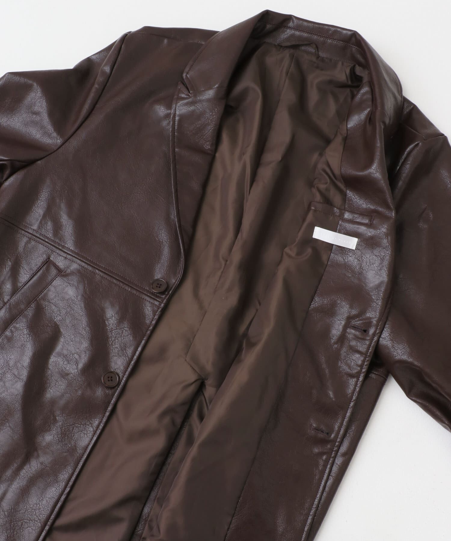 SENSE OF PLACE by URBAN RESEARCH「フェイクレザーミドルジャケット」|その他|