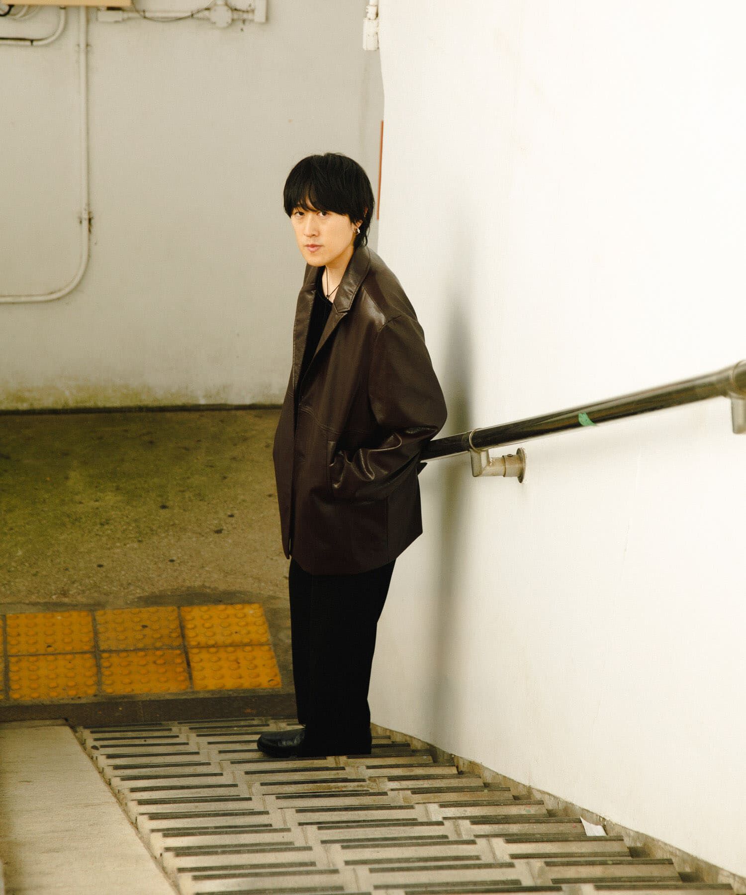 SENSE OF PLACE by URBAN RESEARCH「フェイクレザーミドルジャケット」|その他|