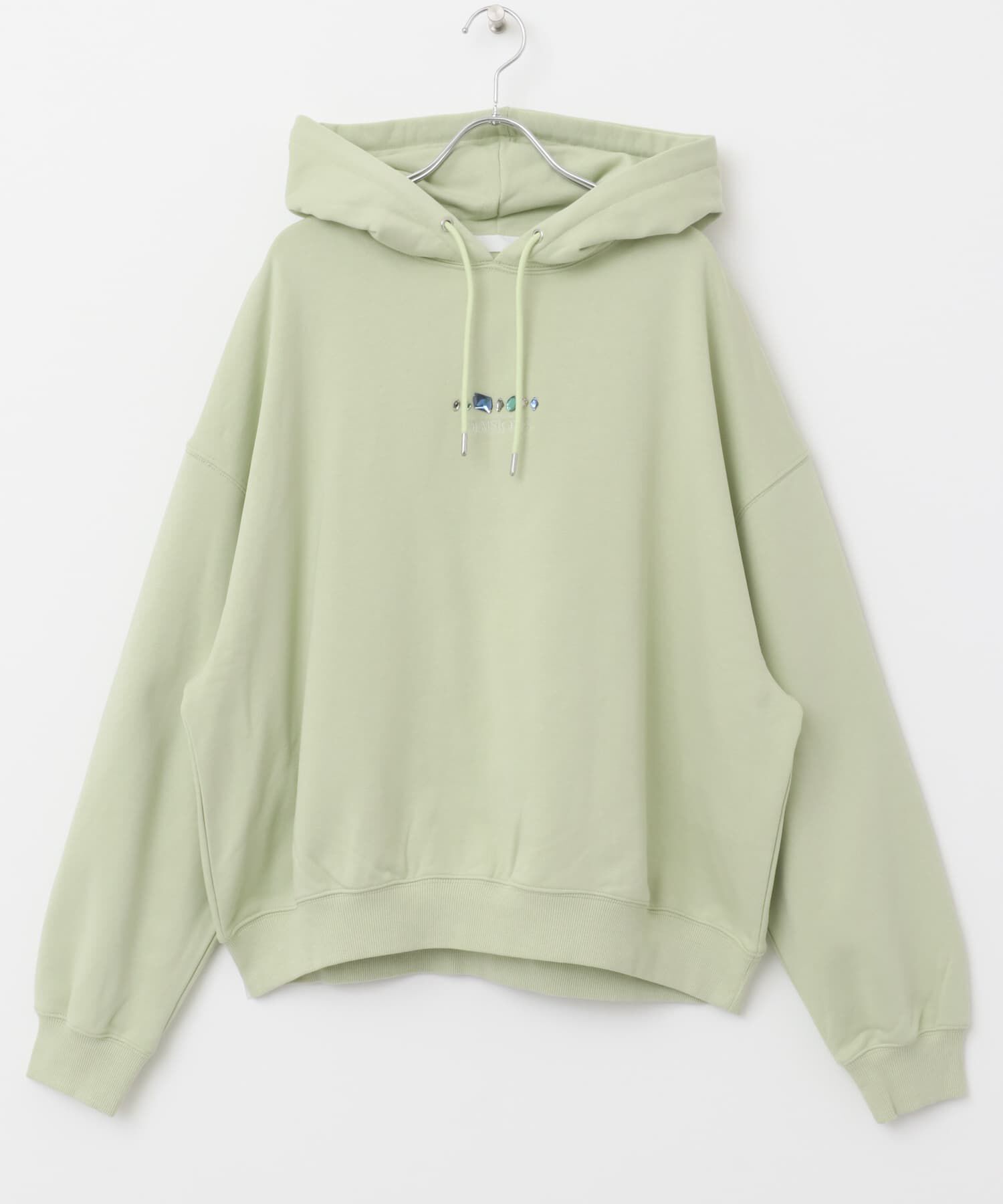 SENSE OF PLACE by URBAN RESEARCH「Gem Stone Cropped Hoodie」|パーカー|