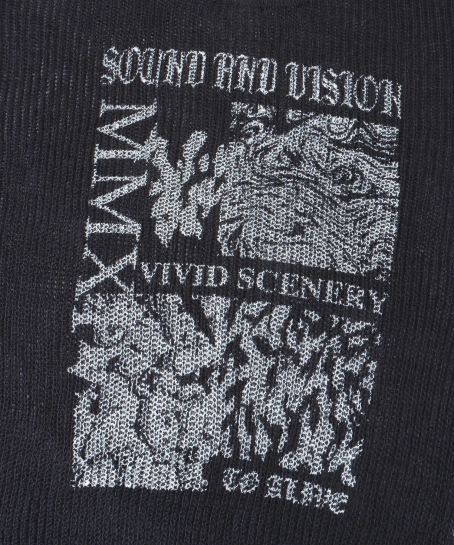 SENSE OF PLACE by URBAN RESEARCH「『洗濯可』グラフィックプリントシアーニット」|ニット・セーター|