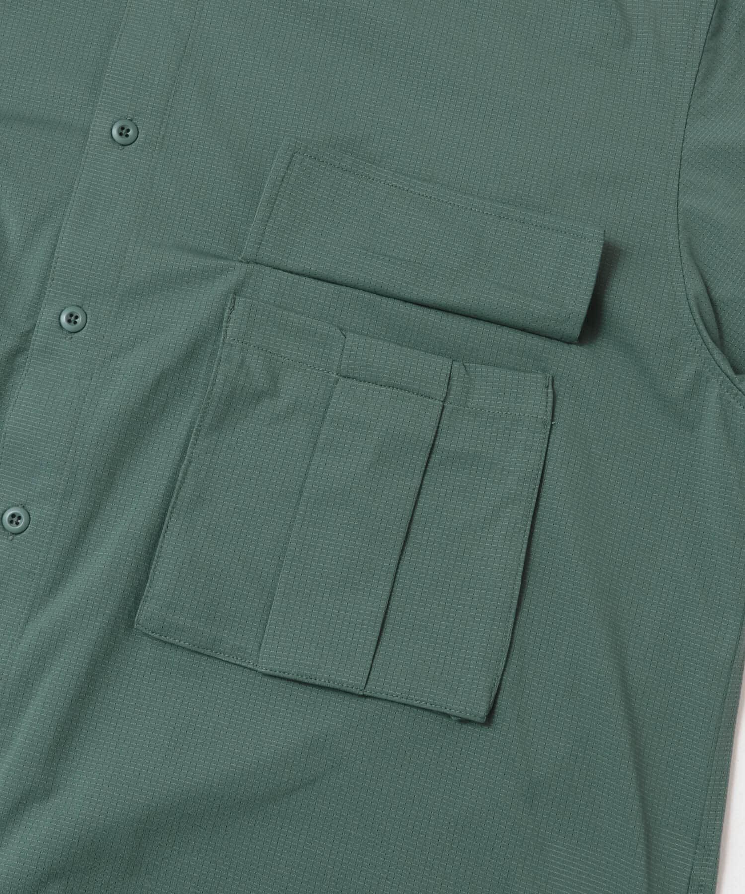 SENSE OF PLACE by URBAN RESEARCH「ドットメッシュダブルポケットロングスリーブシャツ」|シャツ・ブラウス|