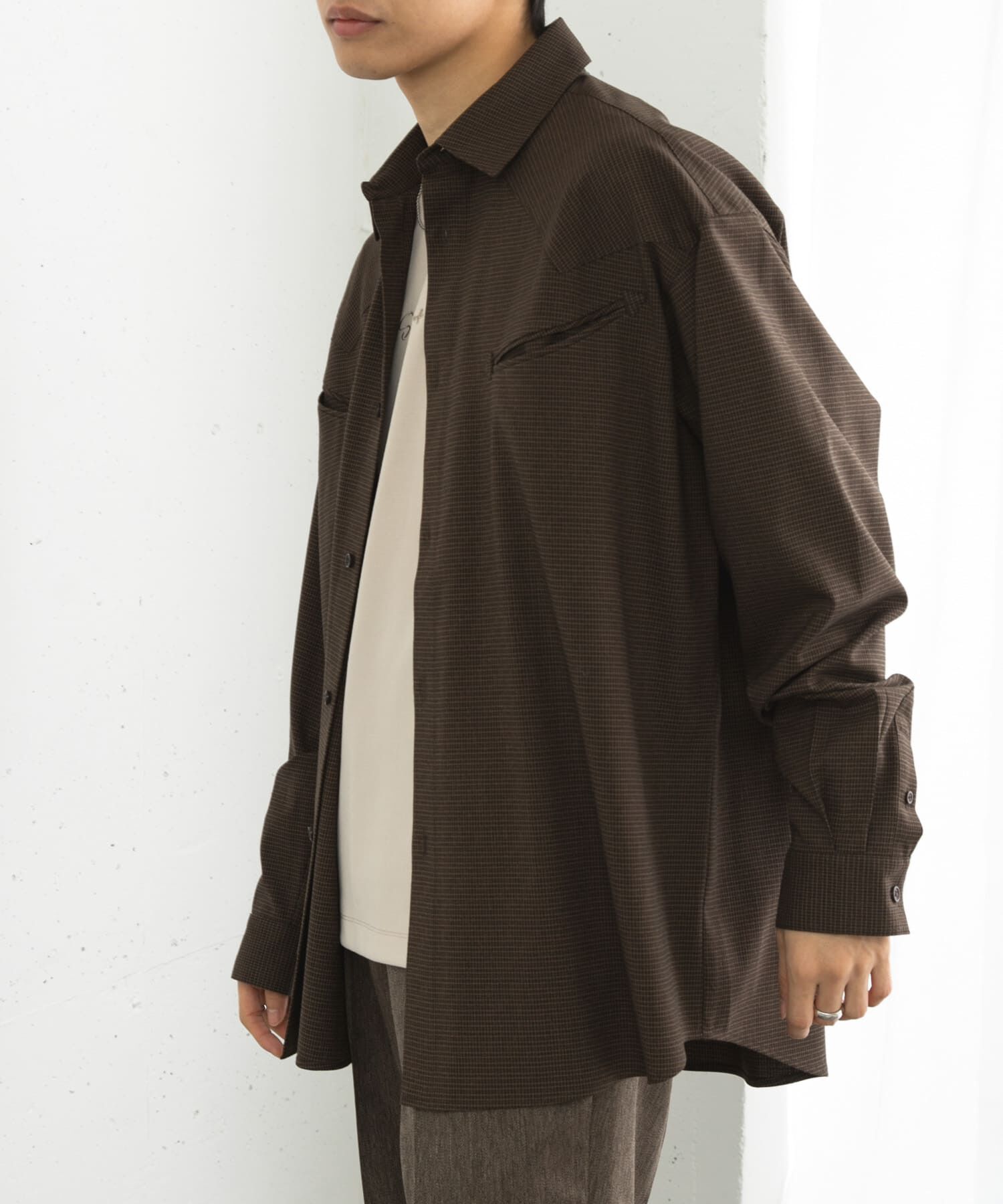 SENSE OF PLACE by URBAN RESEARCH「チェックウエスタンシャツ」|シャツ・ブラウス|