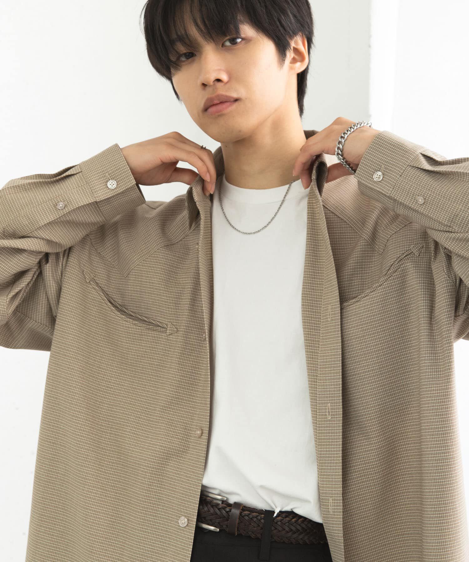 SENSE OF PLACE by URBAN RESEARCH「チェックウエスタンシャツ」|シャツ・ブラウス|