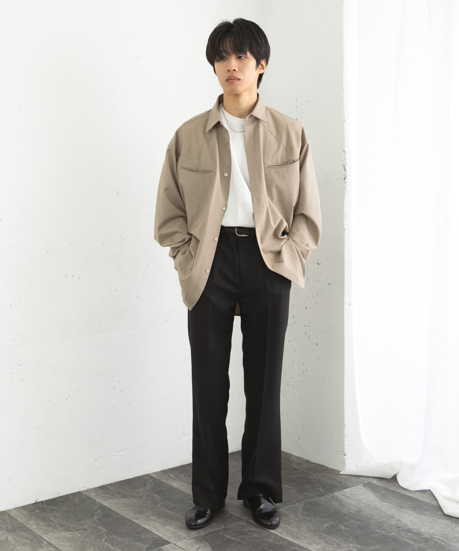 SENSE OF PLACE by URBAN RESEARCH「チェックウエスタンシャツ」|シャツ・ブラウス|