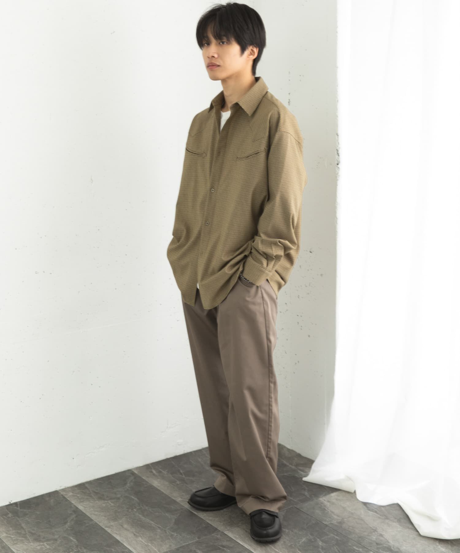 SENSE OF PLACE by URBAN RESEARCH「チェックウエスタンシャツ」|シャツ・ブラウス|