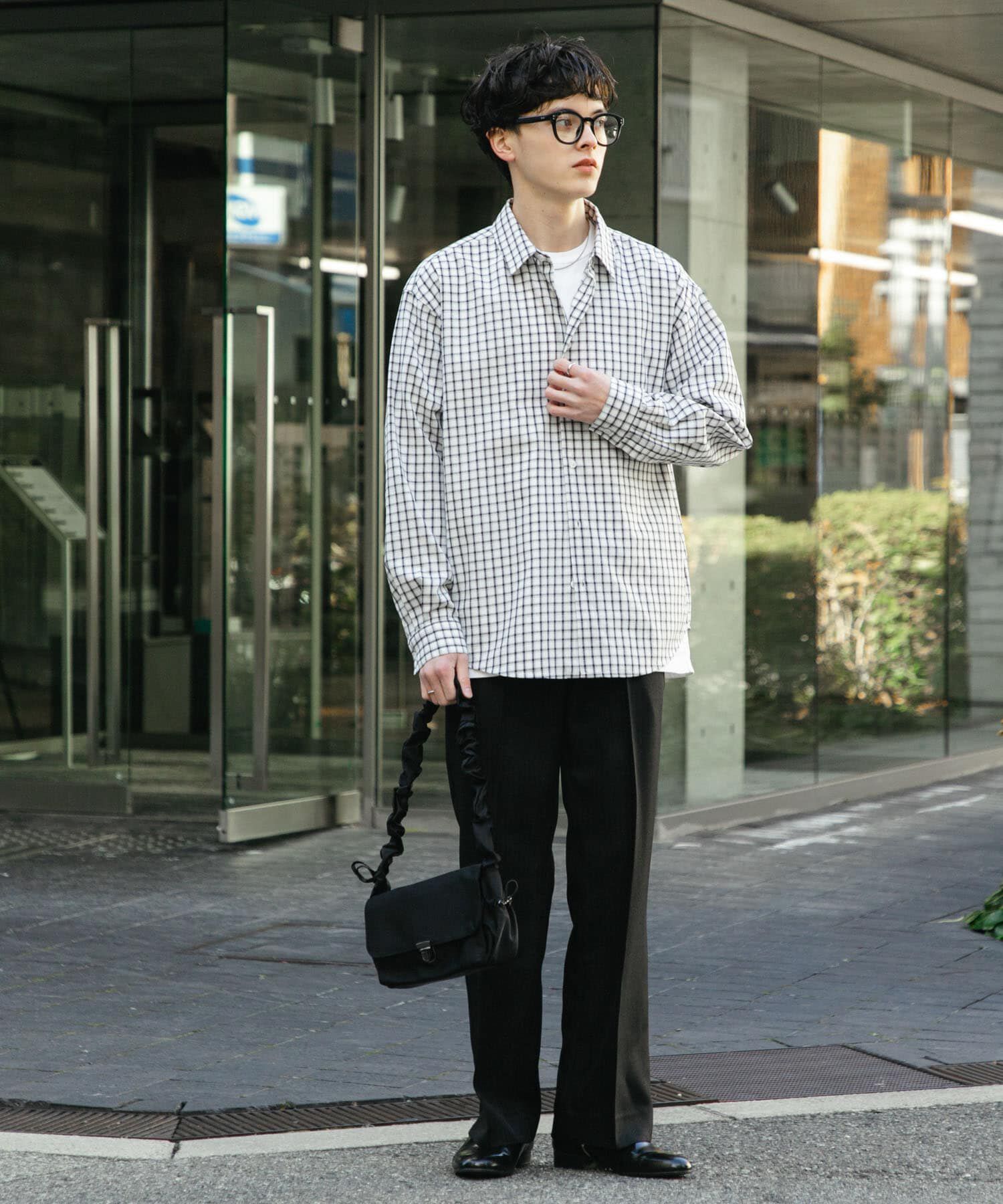 SENSE OF PLACE by URBAN RESEARCH「『ユニセックス』グラフチェックルーズシャツ」|シャツ・ブラウス|