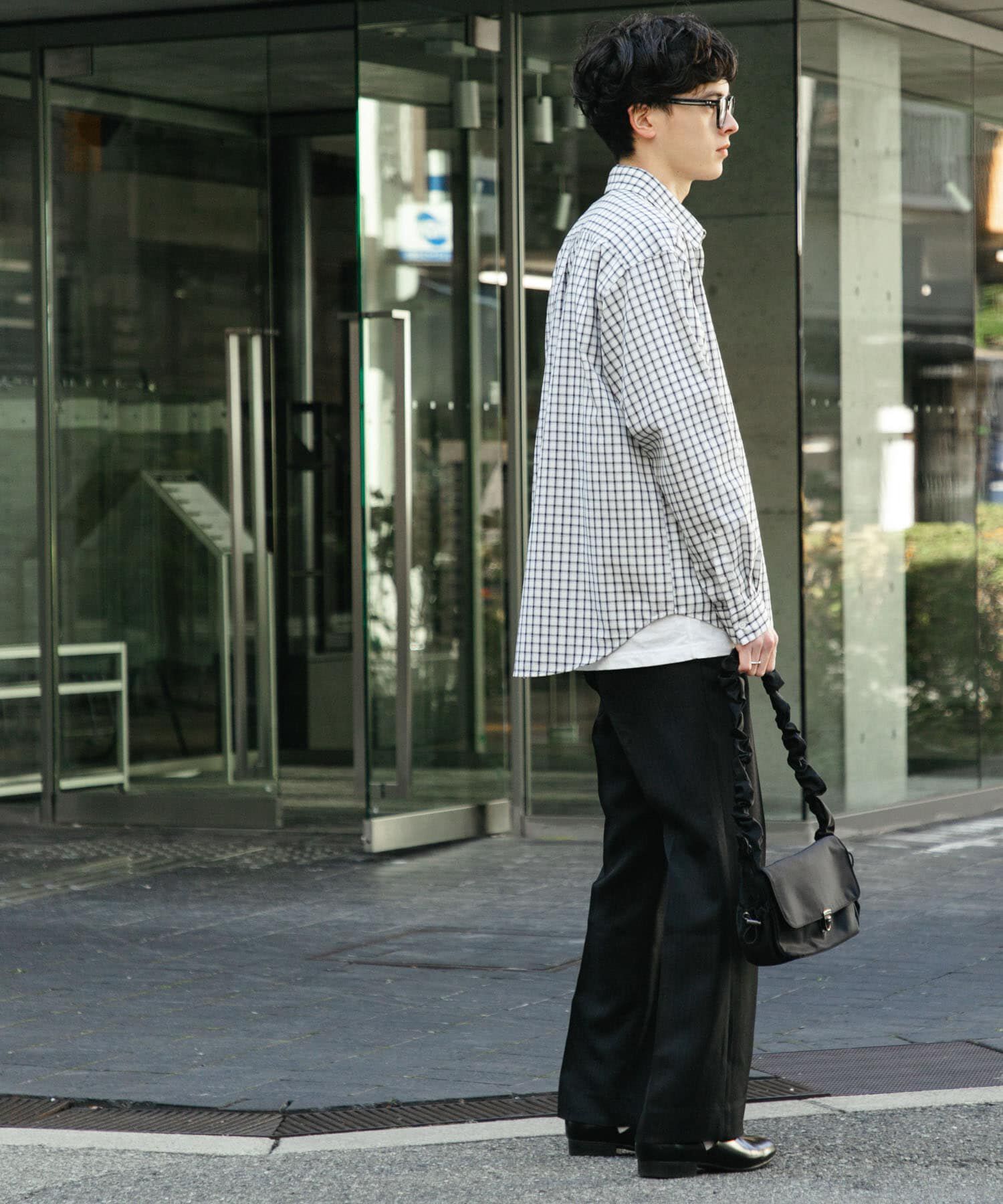 SENSE OF PLACE by URBAN RESEARCH「『ユニセックス』グラフチェックルーズシャツ」|シャツ・ブラウス|