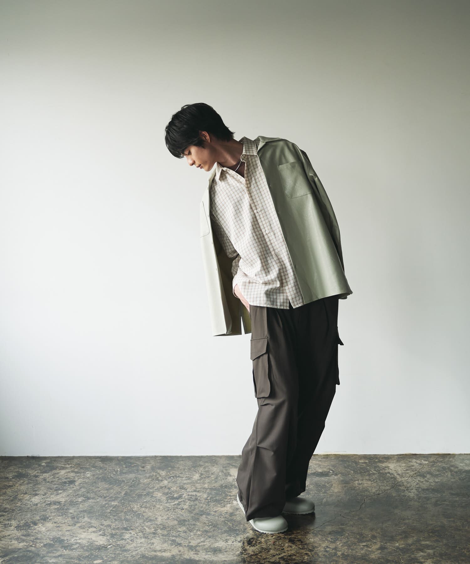 SENSE OF PLACE by URBAN RESEARCH「『ユニセックス』グラフチェックルーズシャツ」|シャツ・ブラウス|