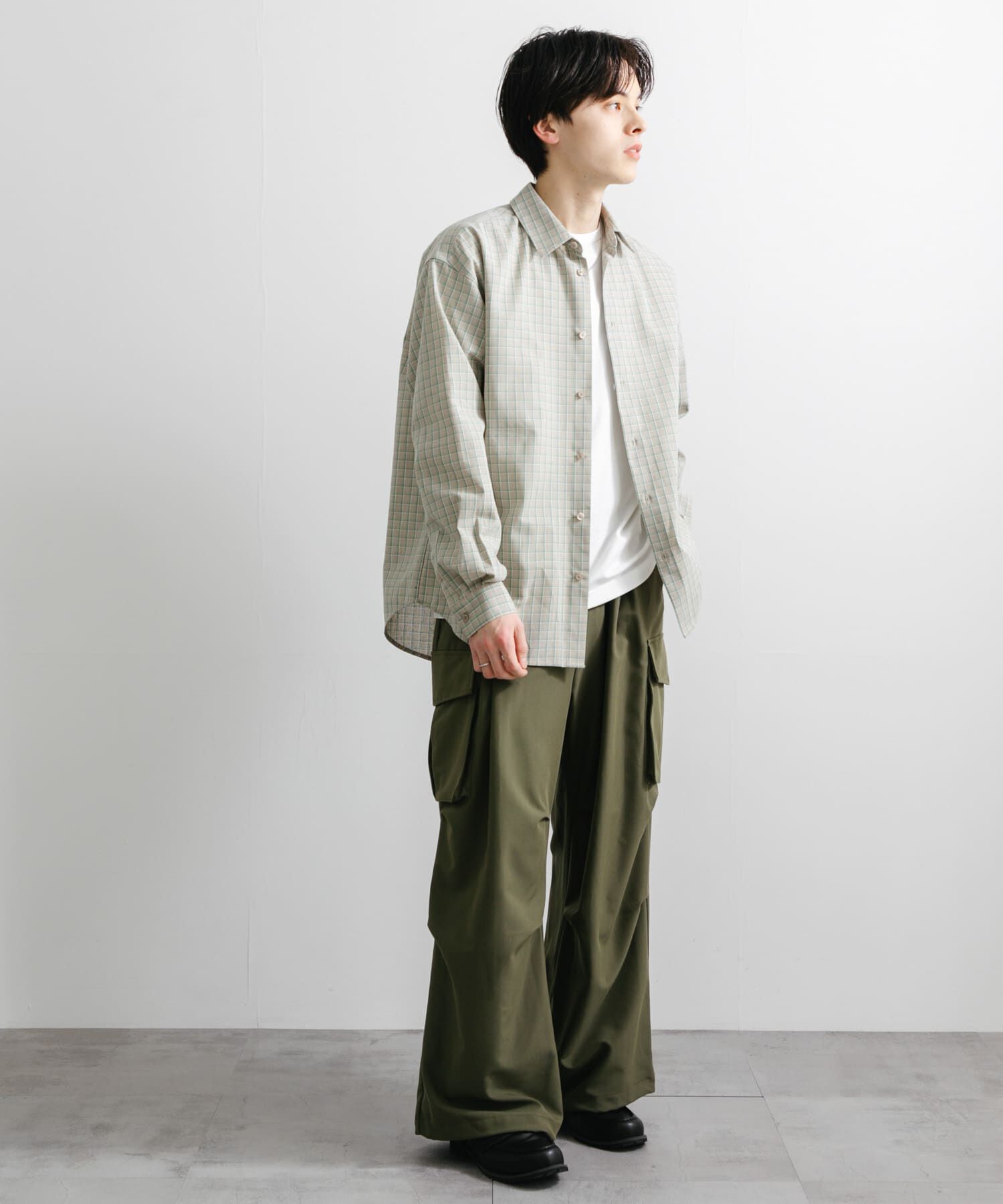 SENSE OF PLACE by URBAN RESEARCH「『ユニセックス』グラフチェックルーズシャツ」|シャツ・ブラウス|