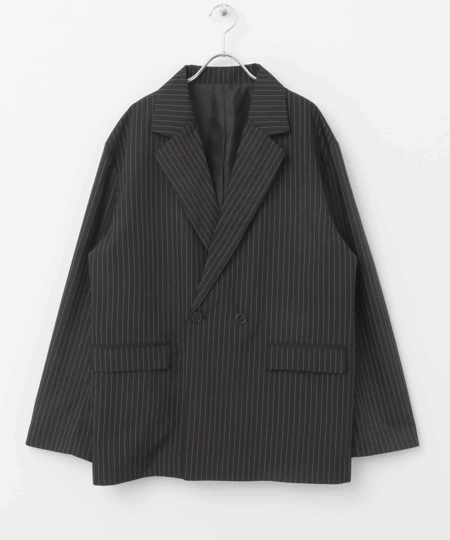 SENSE OF PLACE by URBAN RESEARCH「『セットアップ対応』ピンストライプルーズテーラードジャケット」|その他|