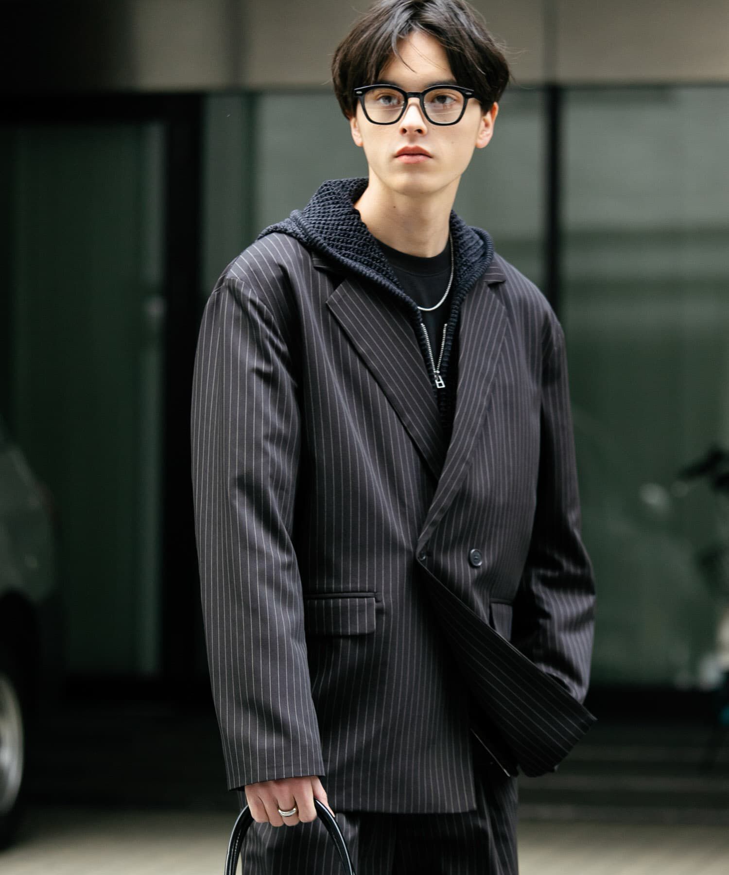 SENSE OF PLACE by URBAN RESEARCH「『セットアップ対応』ピンストライプルーズテーラードジャケット」|その他|