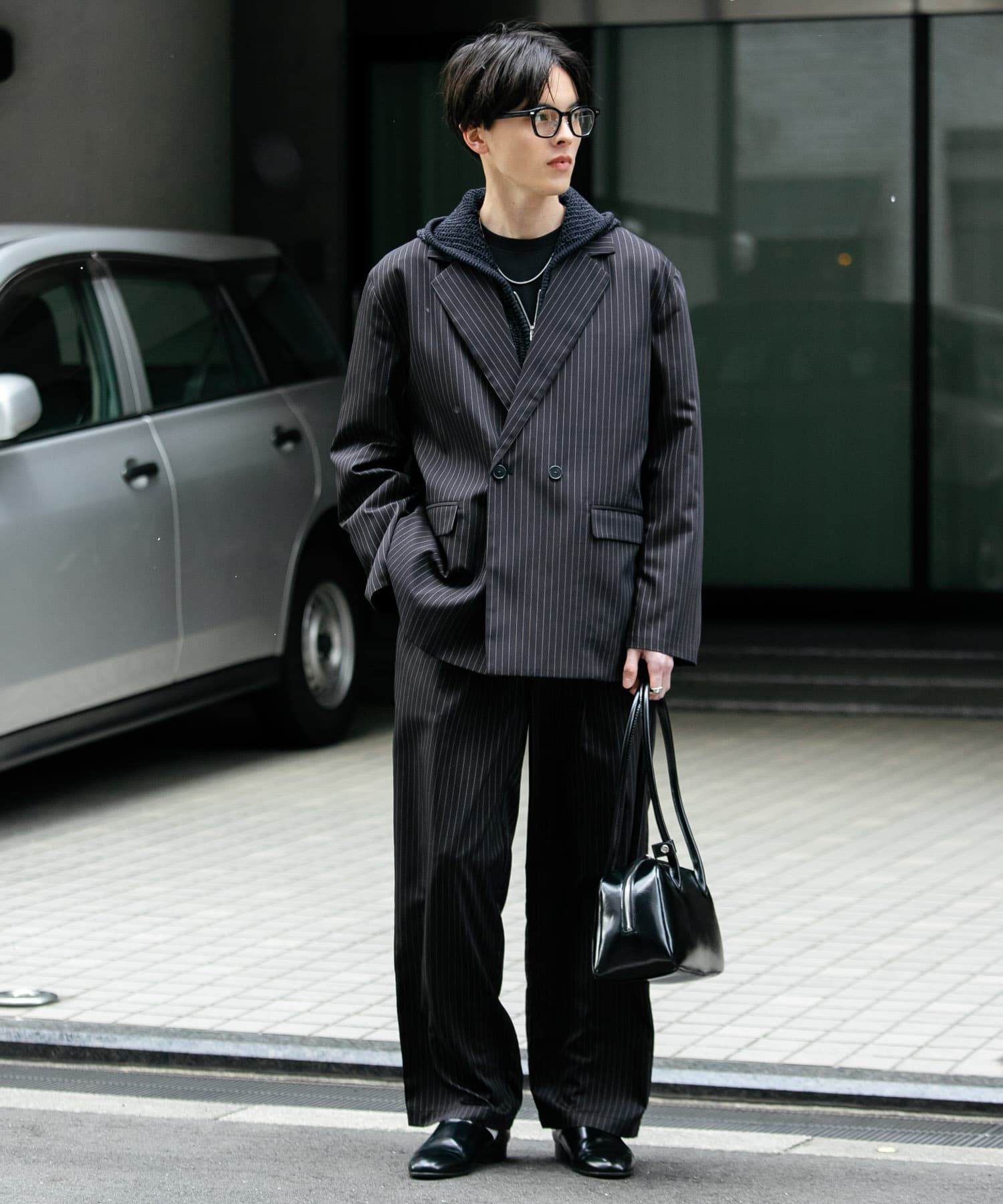 SENSE OF PLACE by URBAN RESEARCH「『セットアップ対応』ピンストライプルーズテーラードジャケット」|その他|