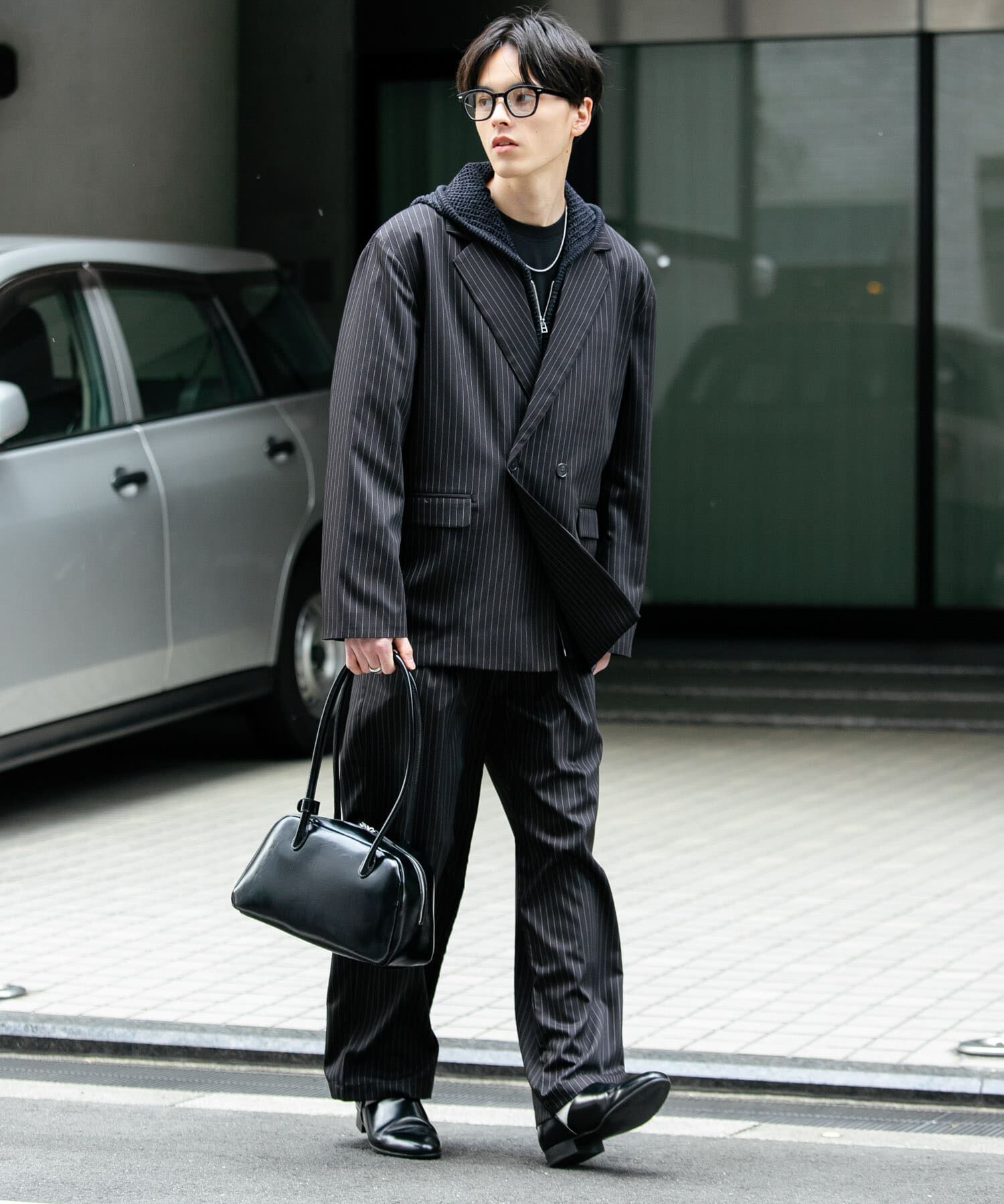 SENSE OF PLACE by URBAN RESEARCH「『セットアップ対応』ピンストライプルーズテーラードジャケット」|その他|