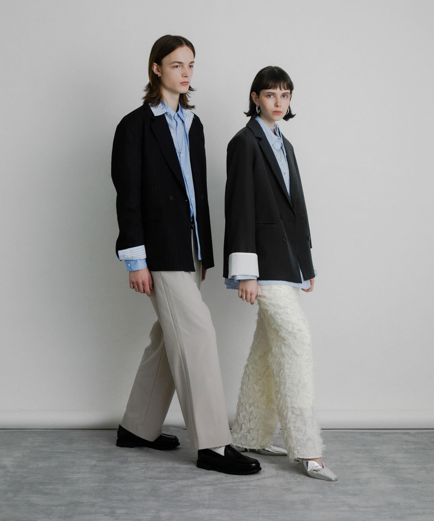 SENSE OF PLACE by URBAN RESEARCH「『セットアップ対応』ピンストライプルーズテーラードジャケット」|その他|