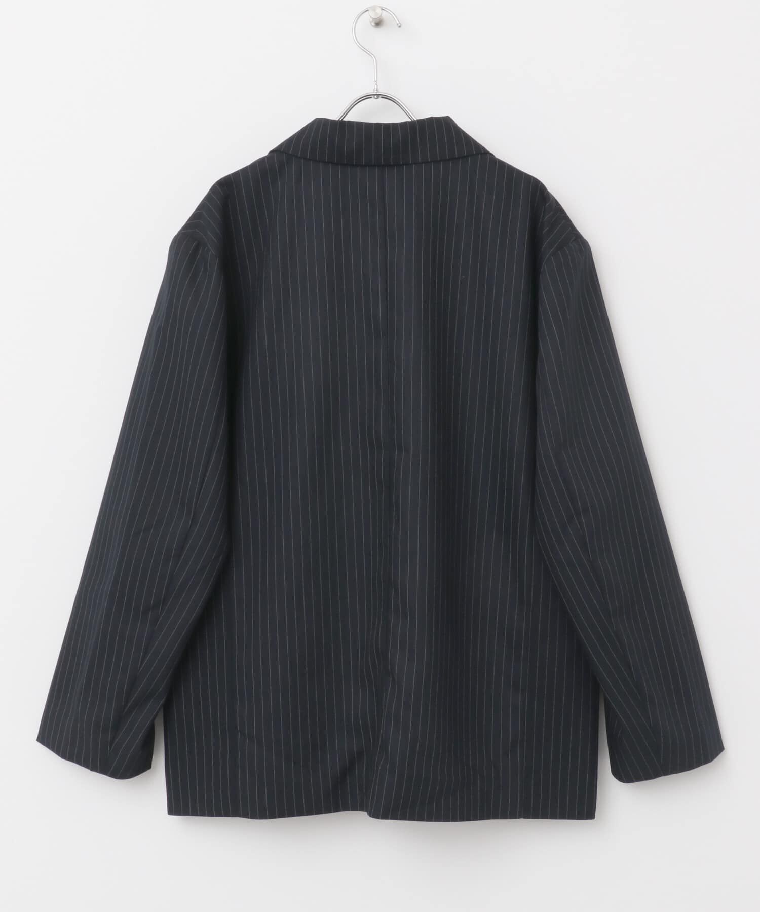 SENSE OF PLACE by URBAN RESEARCH「『セットアップ対応』ピンストライプルーズテーラードジャケット」|その他|