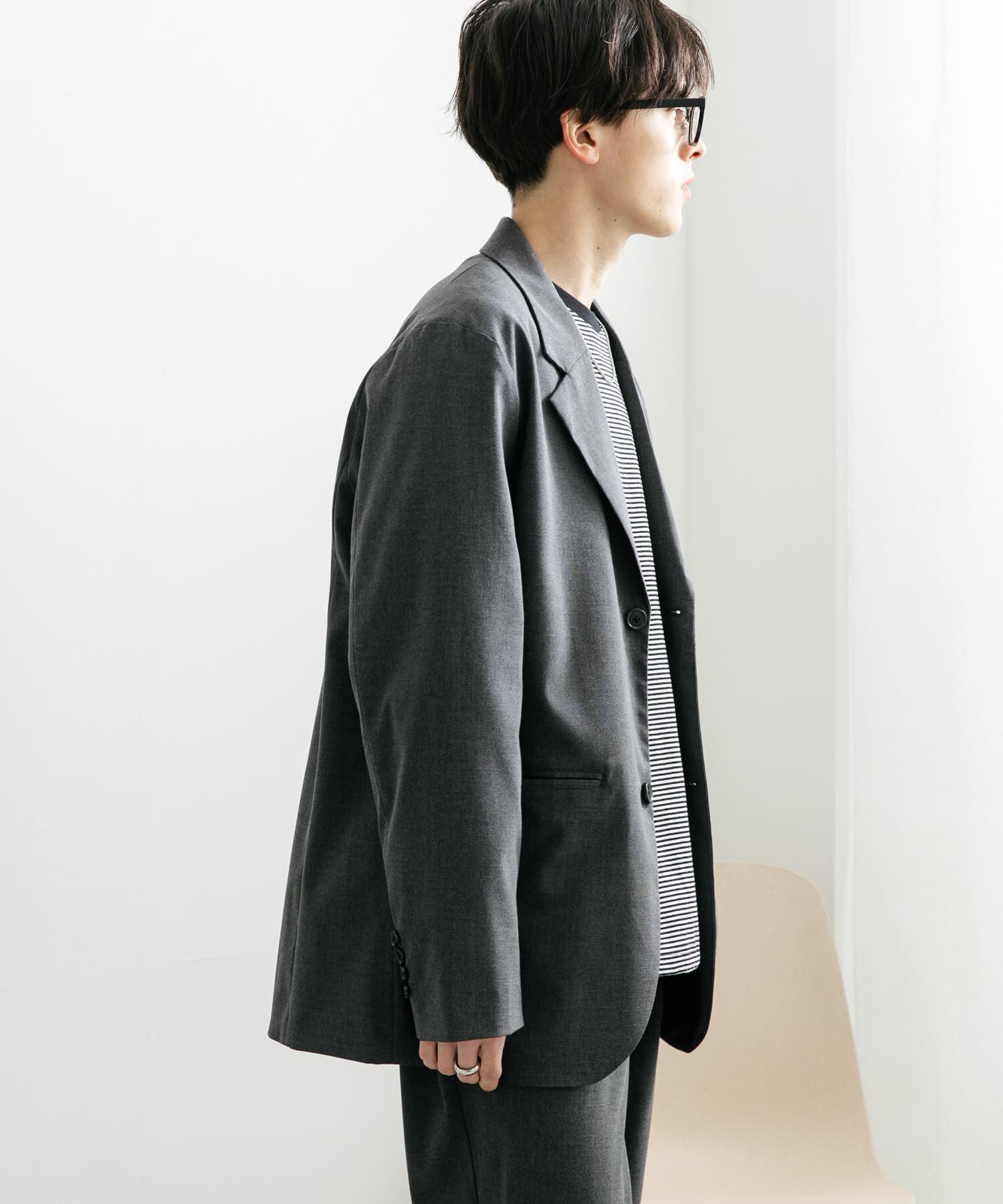 SENSE OF PLACE by URBAN RESEARCH「『ユニセックス』『セットアップ対応』 CARREMANテーラードジャケット」|その他|