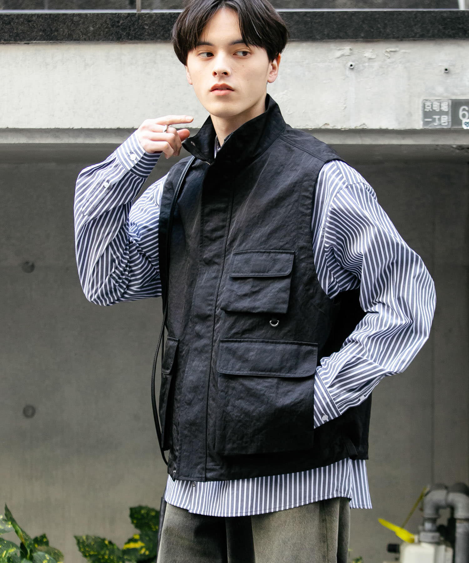 SENSE OF PLACE by URBAN RESEARCH「マルチポケットトラックベスト」|その他|