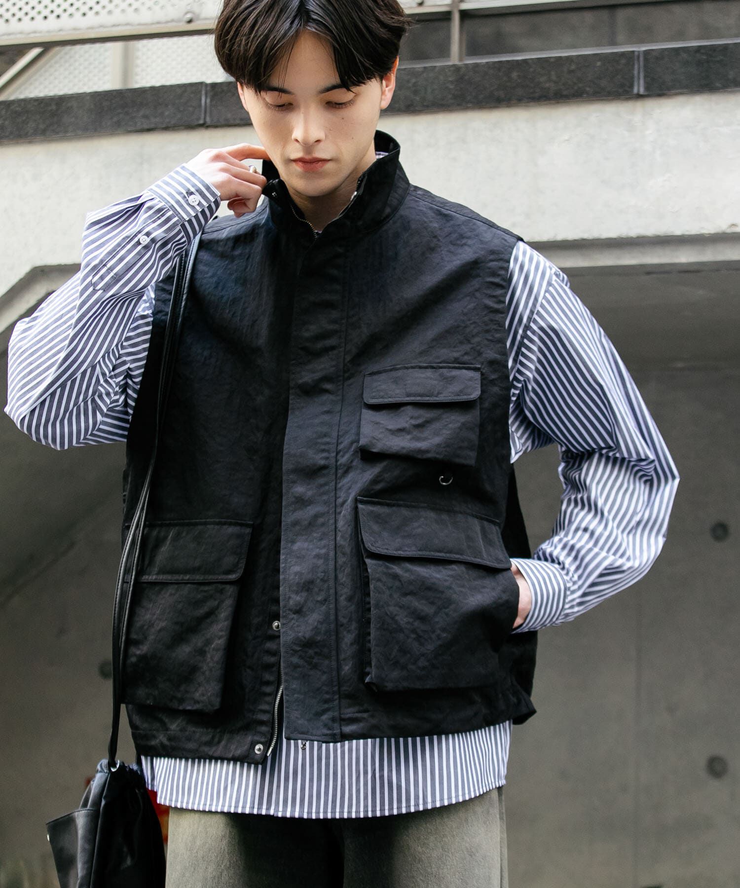 SENSE OF PLACE by URBAN RESEARCH「マルチポケットトラックベスト」|その他|