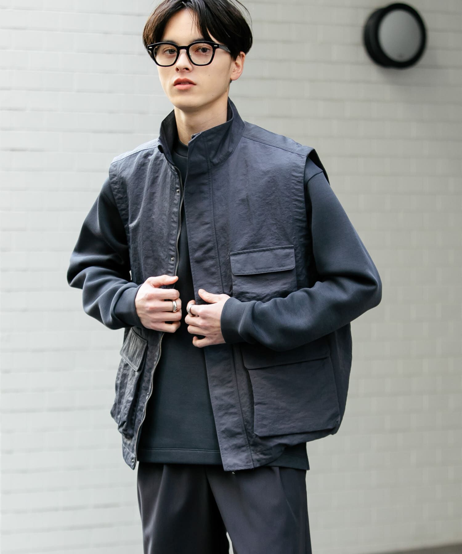 SENSE OF PLACE by URBAN RESEARCH「マルチポケットトラックベスト」|その他|