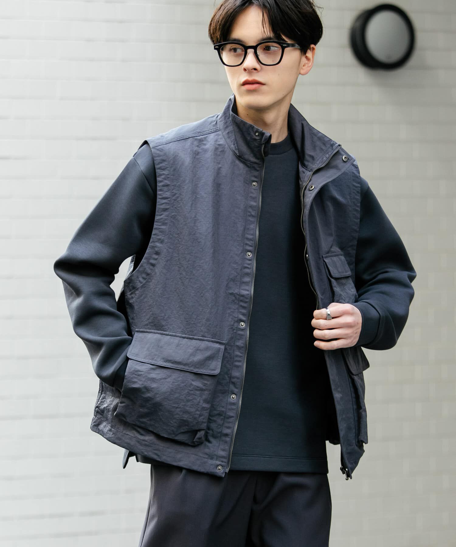 SENSE OF PLACE by URBAN RESEARCH「マルチポケットトラックベスト」|その他|