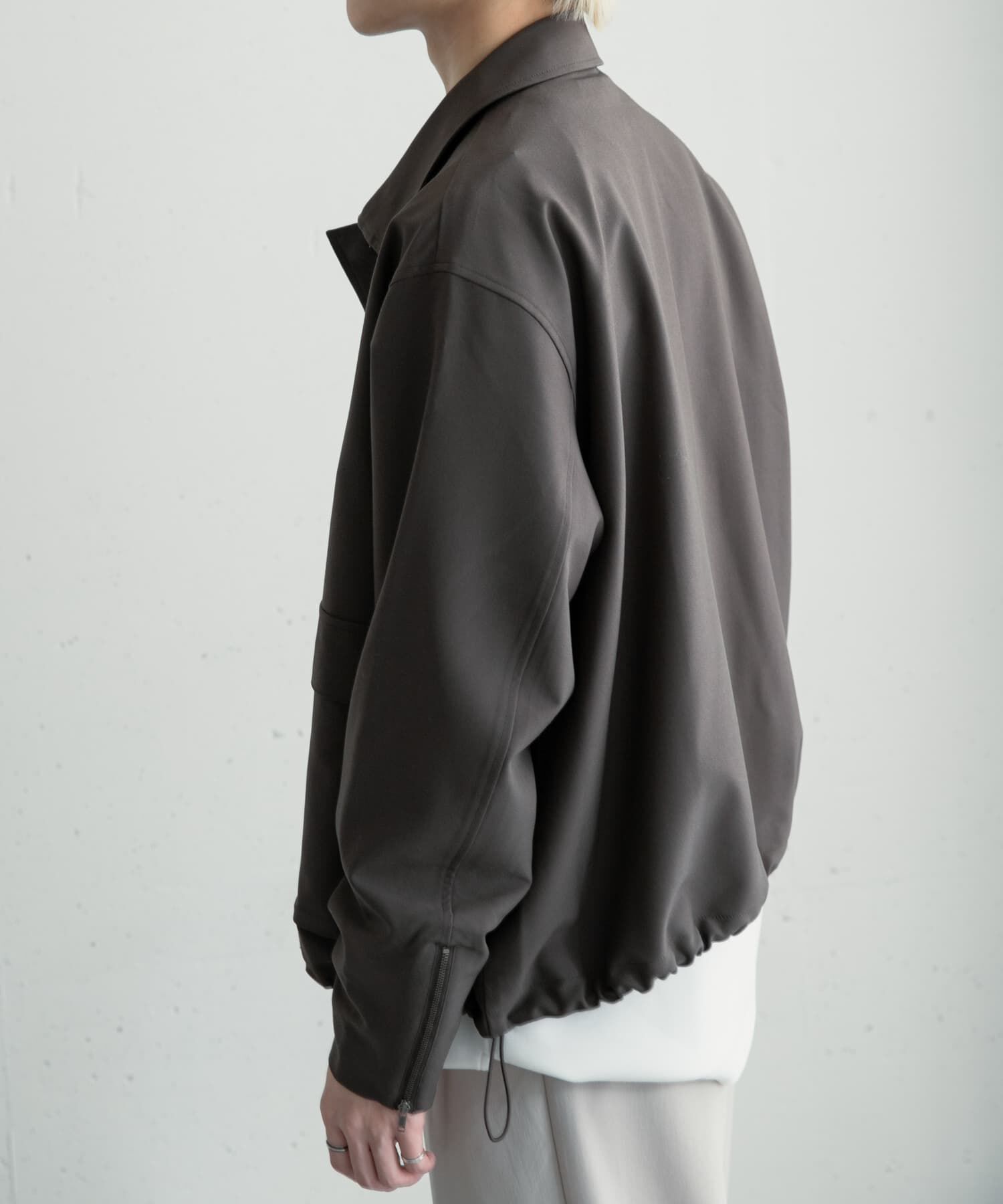 SENSE OF PLACE by URBAN RESEARCH「『セットアップ対応』ダブルポケットドローコードブルゾン」|ブルゾン・スタジャン|