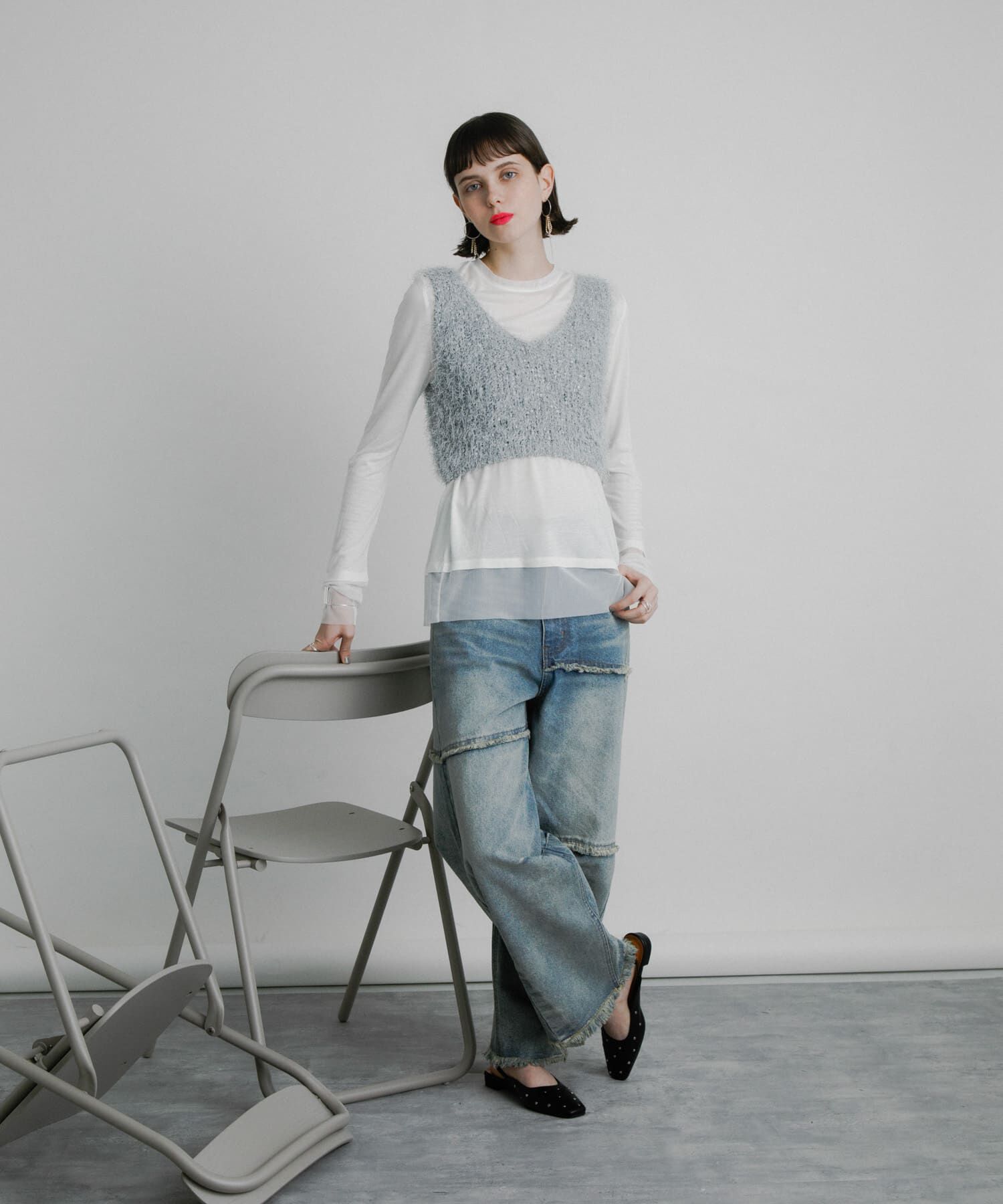 SENSE OF PLACE by URBAN RESEARCH「シアーレイヤードTシャツ」|Tシャツ・カットソー|