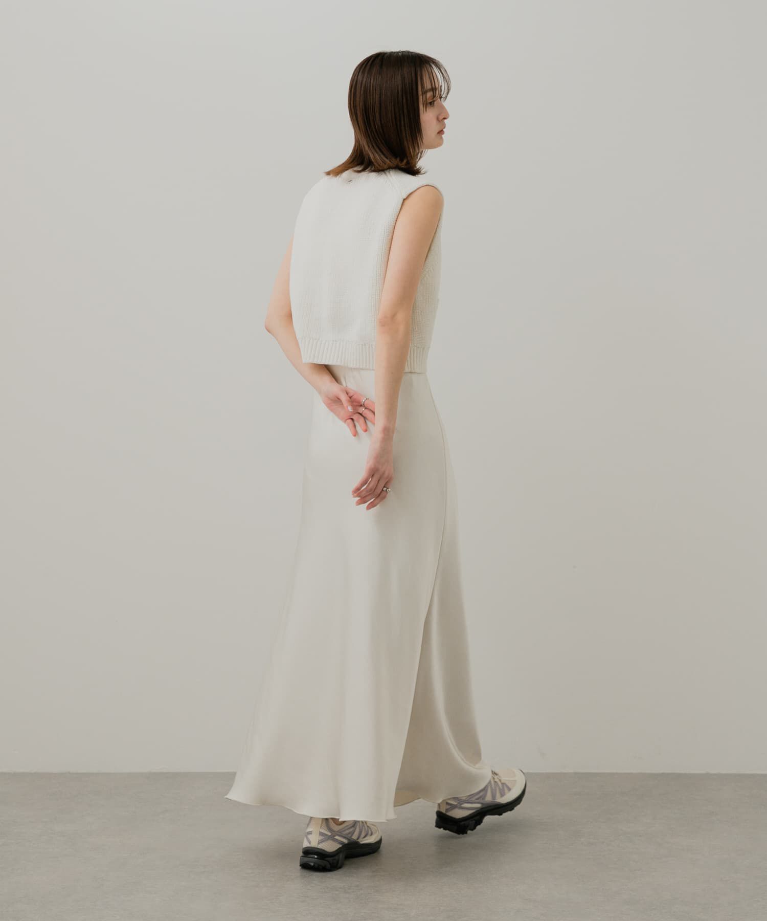 SENSE OF PLACE by URBAN RESEARCH「クロップドニットベスト」|ベスト・ジレ|