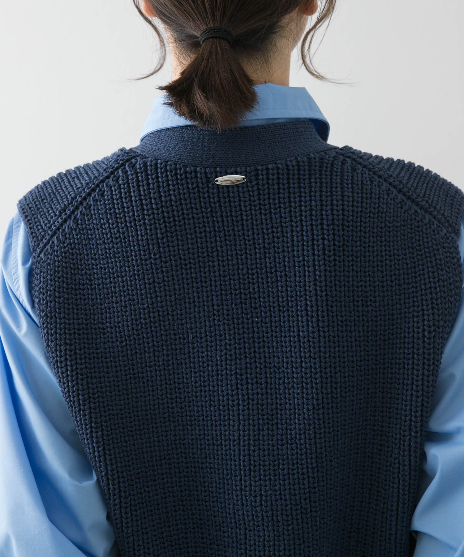 SENSE OF PLACE by URBAN RESEARCH「クロップドニットベスト」|ベスト・ジレ|