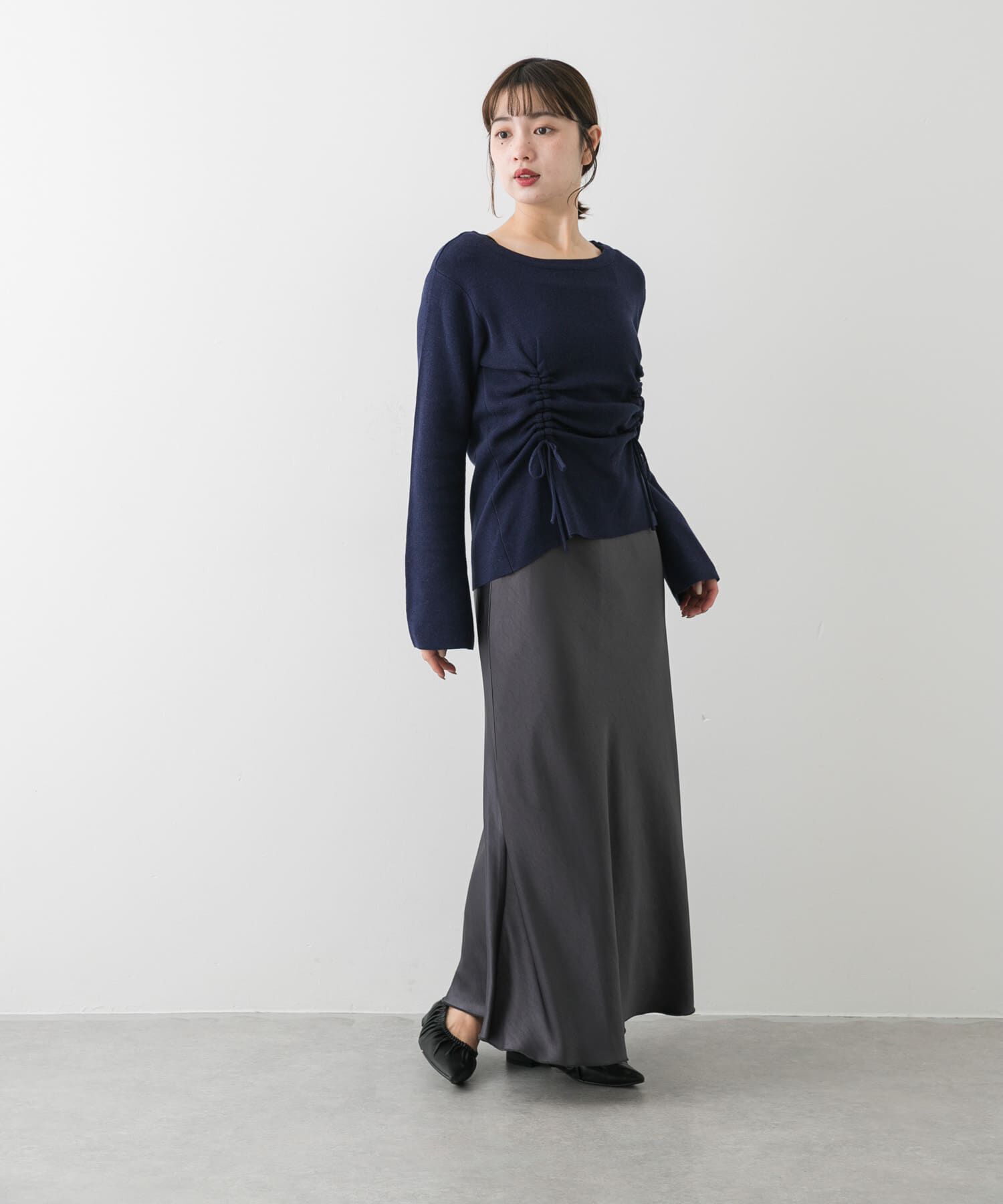 SENSE OF PLACE by URBAN RESEARCH「ボートネックシャーリングセーター」|ニット・セーター|