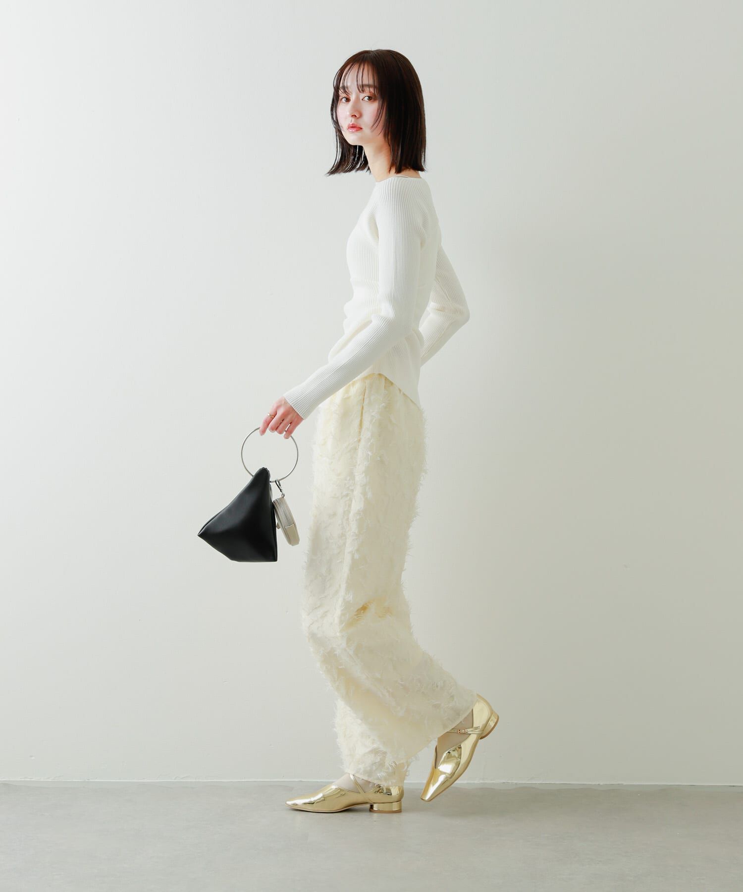 SENSE OF PLACE by URBAN RESEARCH「アシメデザインセーター」|ニット・セーター|