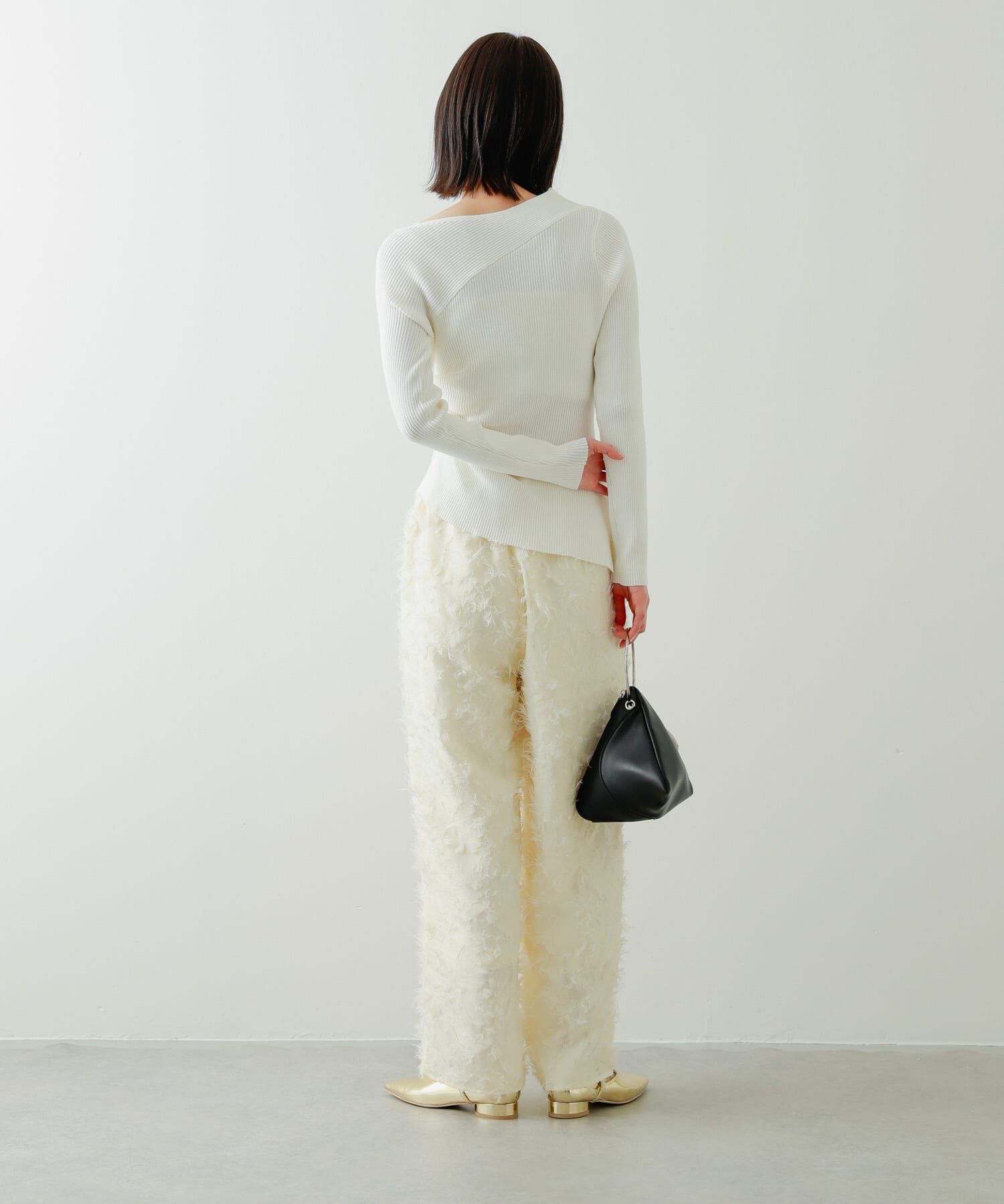 SENSE OF PLACE by URBAN RESEARCH「アシメデザインセーター」|ニット・セーター|