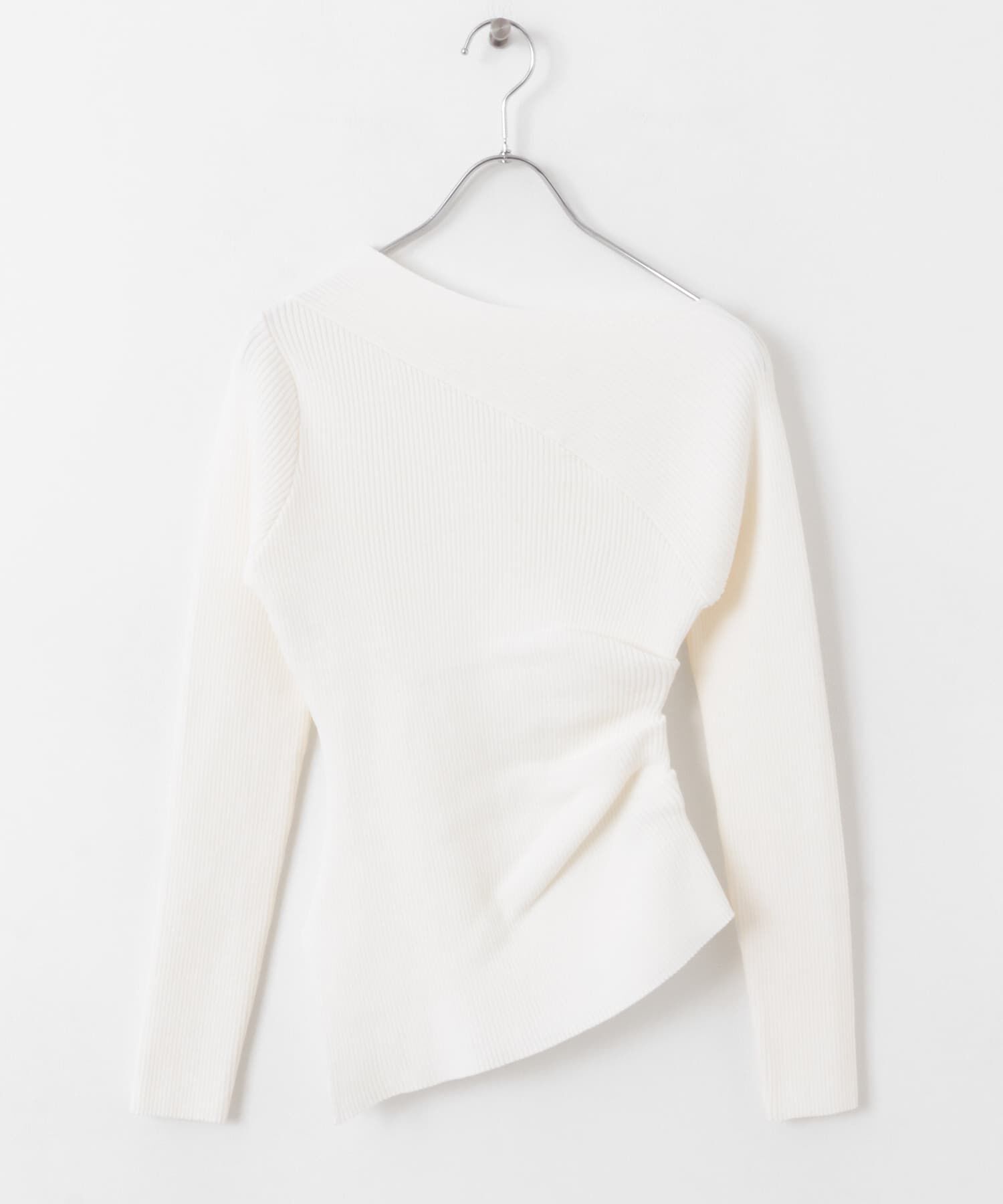 SENSE OF PLACE by URBAN RESEARCH「アシメデザインセーター」|ニット・セーター|