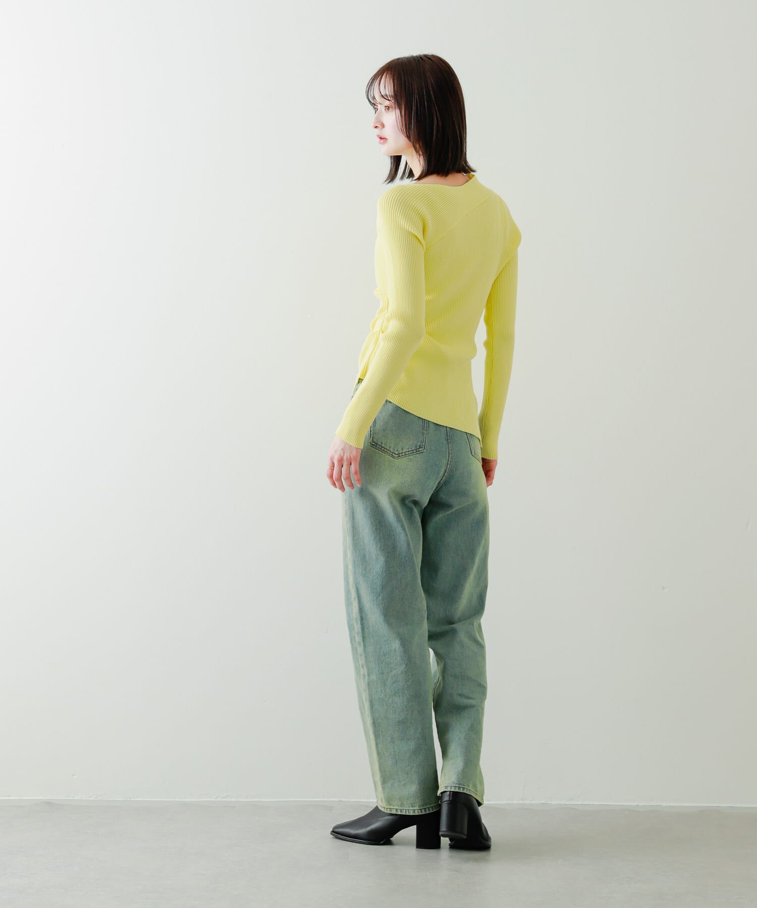 SENSE OF PLACE by URBAN RESEARCH「アシメデザインセーター」|ニット・セーター|