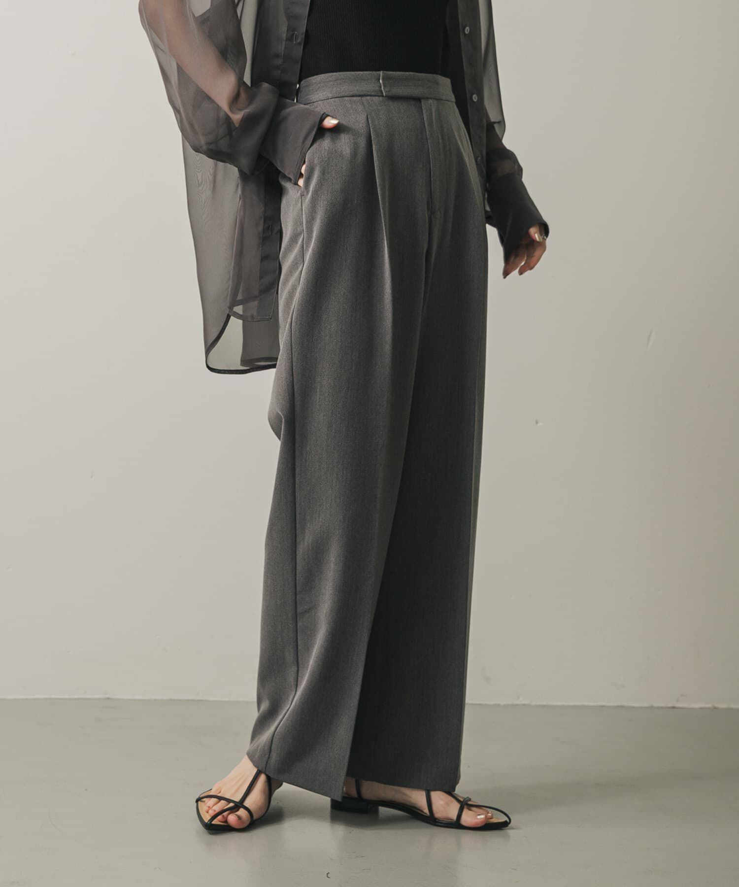 SENSE OF PLACE by URBAN RESEARCH「センタープレスストレートパンツ」|その他|