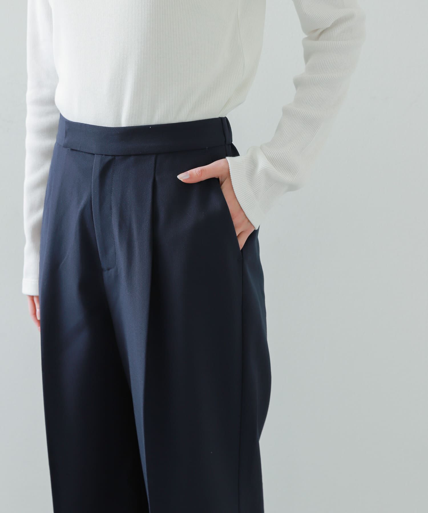 SENSE OF PLACE by URBAN RESEARCH「センタープレスストレートパンツ」|その他|