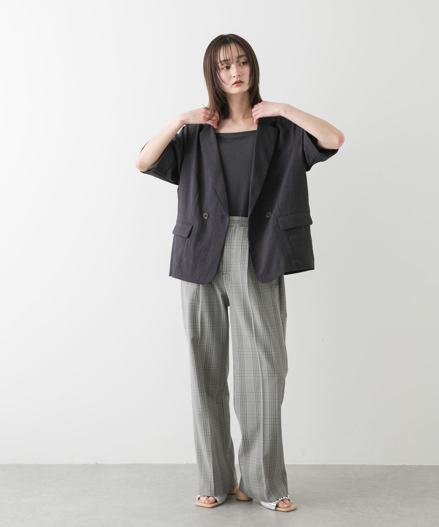 SENSE OF PLACE by URBAN RESEARCH「センタープレスストレートパンツ」|その他|