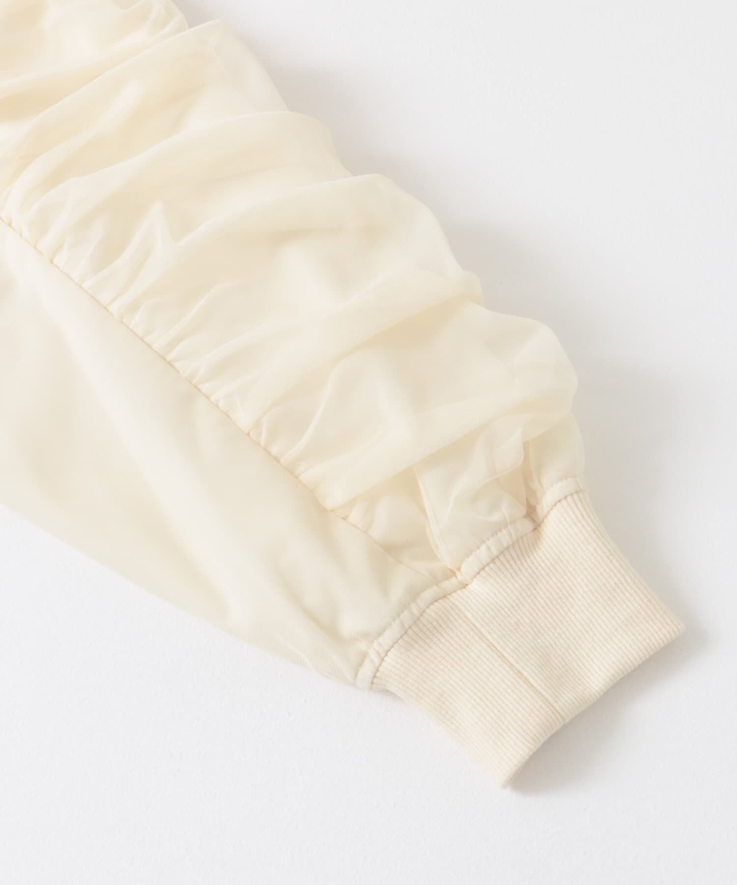 SENSE OF PLACE by URBAN RESEARCH「チュールレイヤードブルゾン」|ブルゾン・スタジャン|