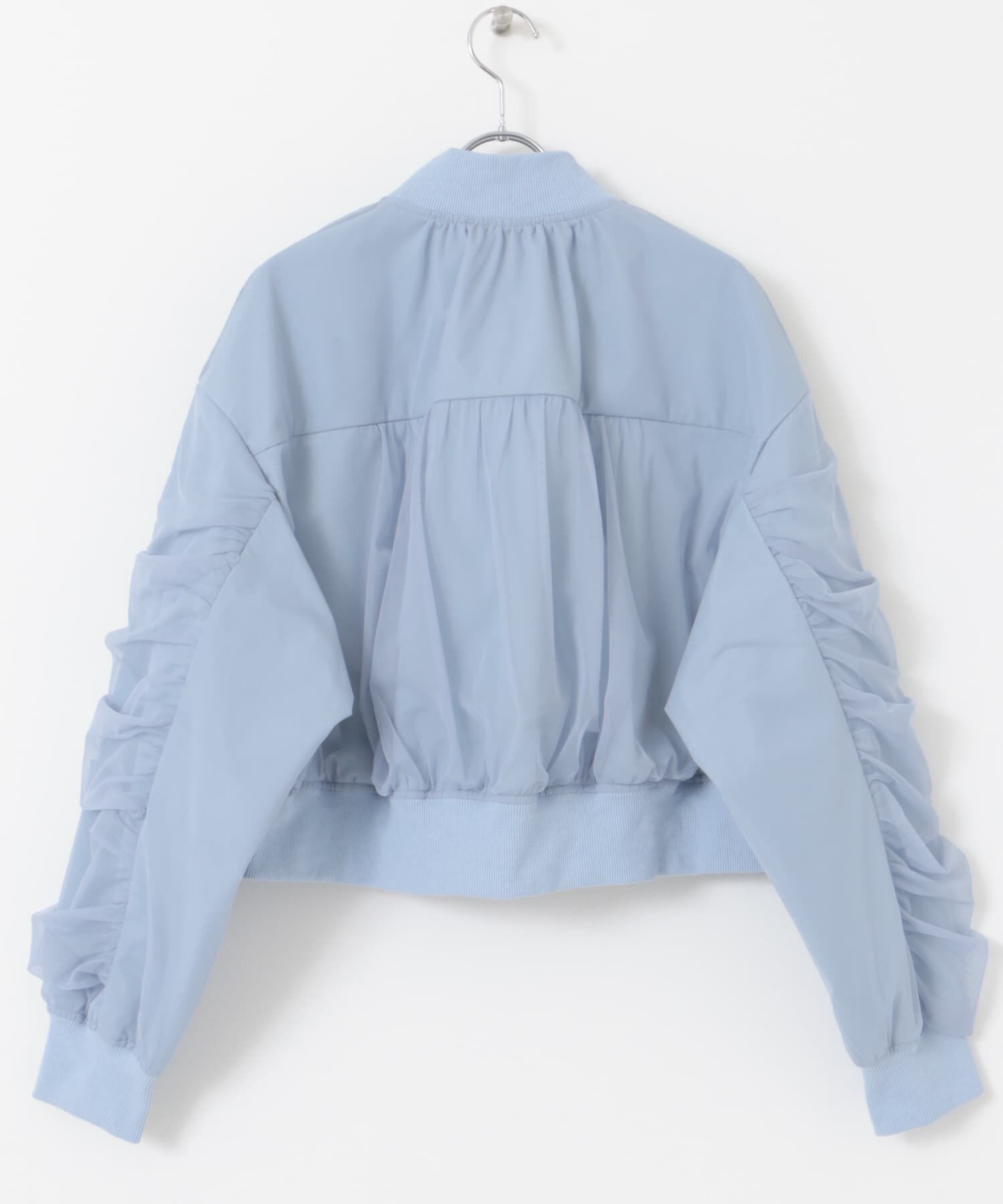 SENSE OF PLACE by URBAN RESEARCH「チュールレイヤードブルゾン」|ブルゾン・スタジャン|