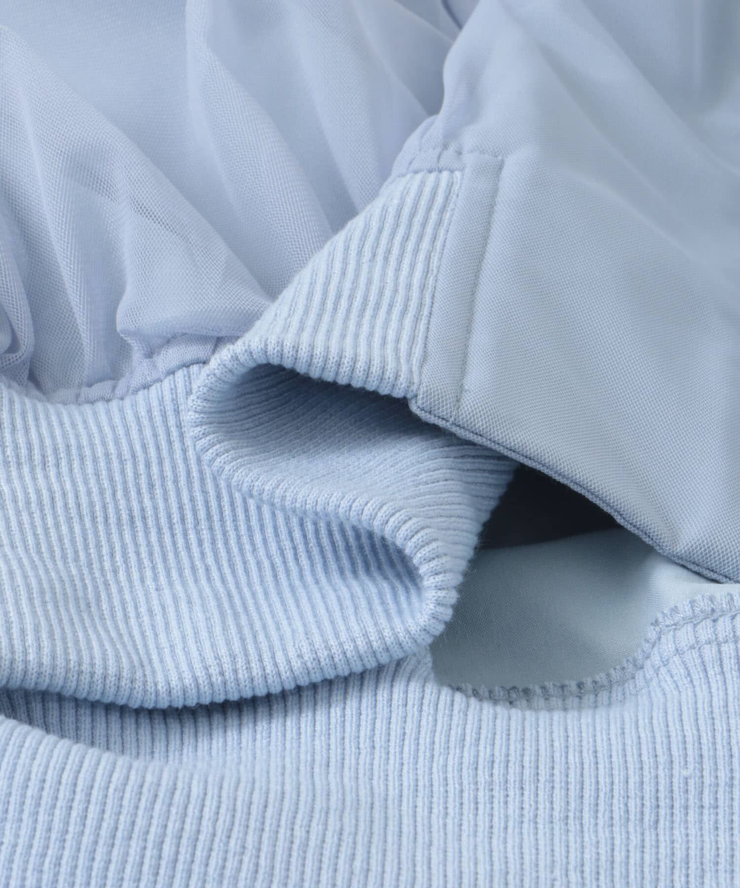 SENSE OF PLACE by URBAN RESEARCH「チュールレイヤードブルゾン」|ブルゾン・スタジャン|