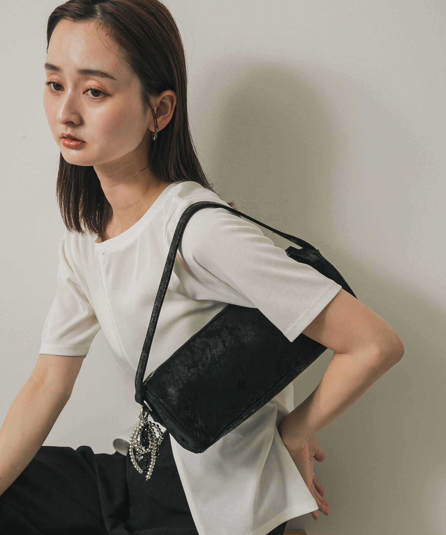 SENSE OF PLACE by URBAN RESEARCH「ハクプリントドラムバッグ」|ハンドバッグ|