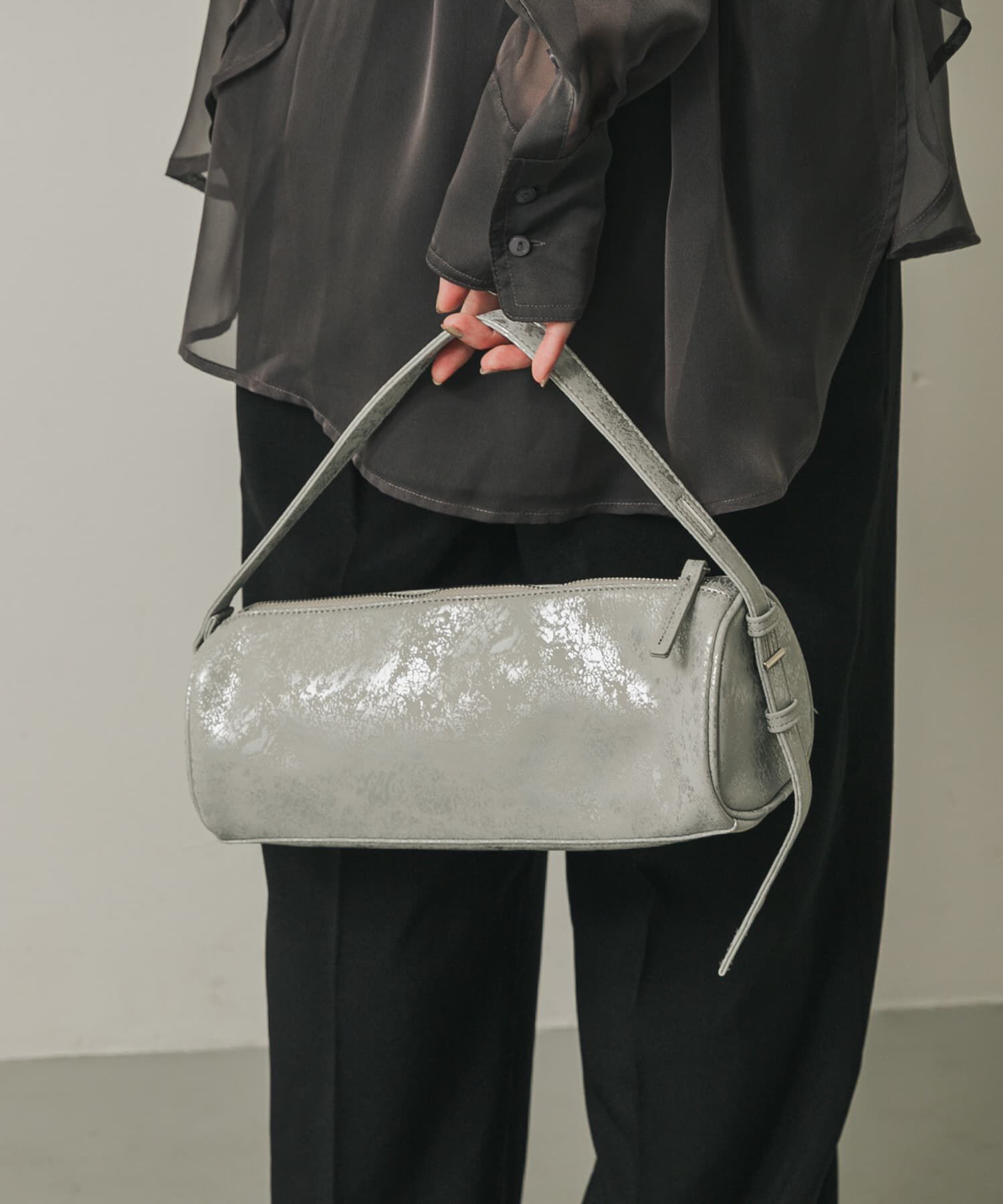 SENSE OF PLACE by URBAN RESEARCH「ハクプリントドラムバッグ」|ハンドバッグ|