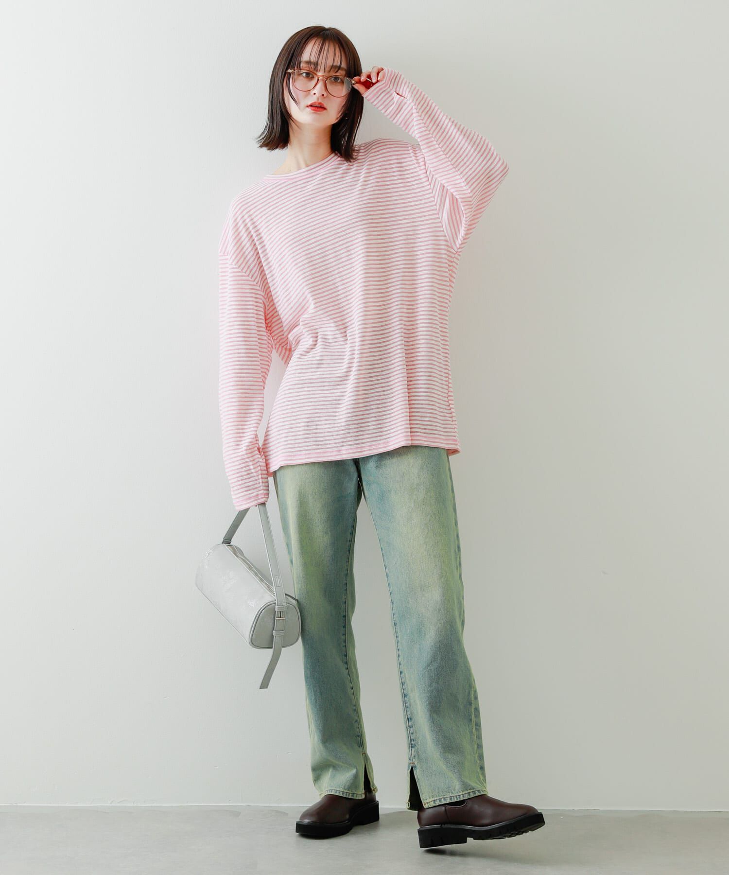 SENSE OF PLACE by URBAN RESEARCH「ハクプリントドラムバッグ」|ハンドバッグ|